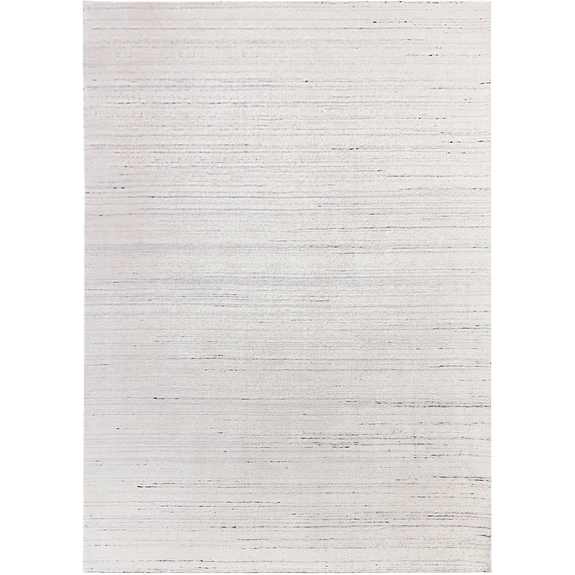 Riya 90 X 63 inch Light Grey Rug in 5 x 7