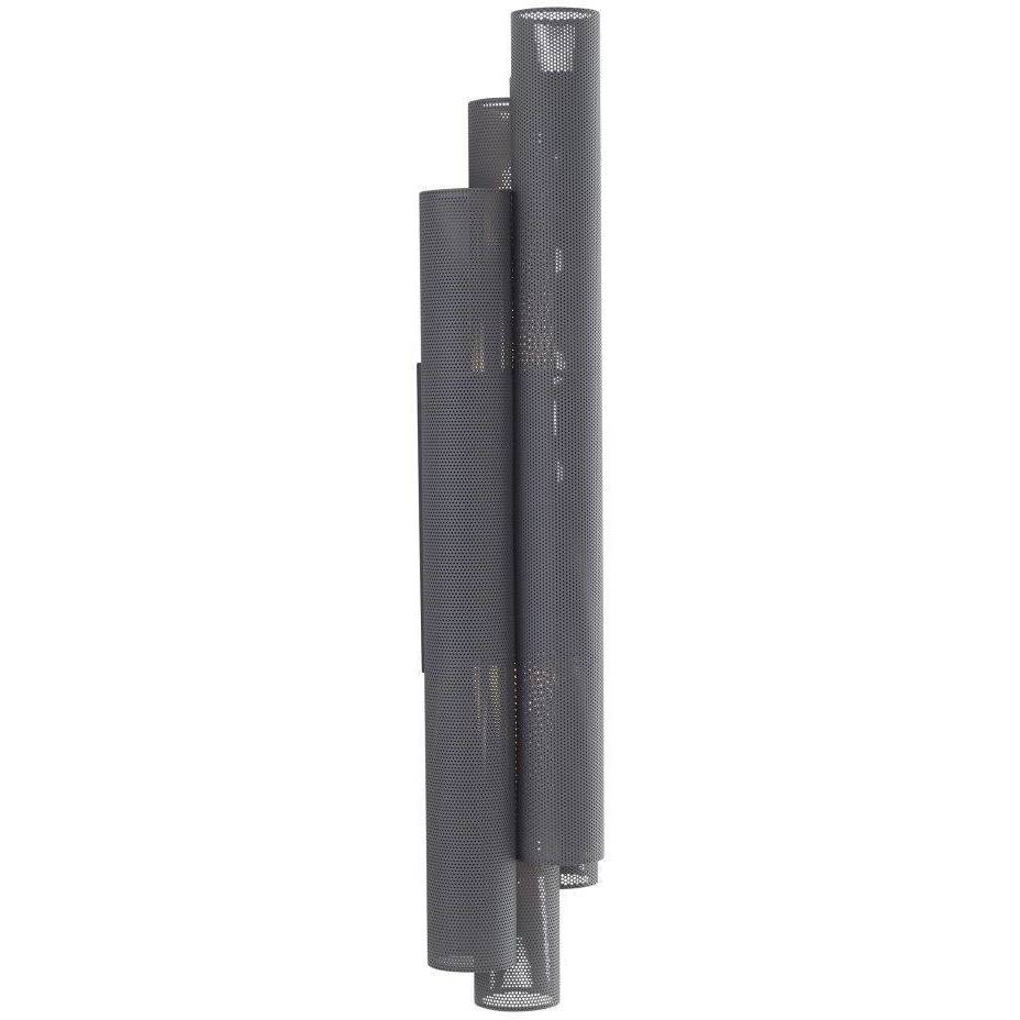 Punch 2 Light 48.5 inch Marine Grade Aged Graphite Outdoor Sconce, Oversized