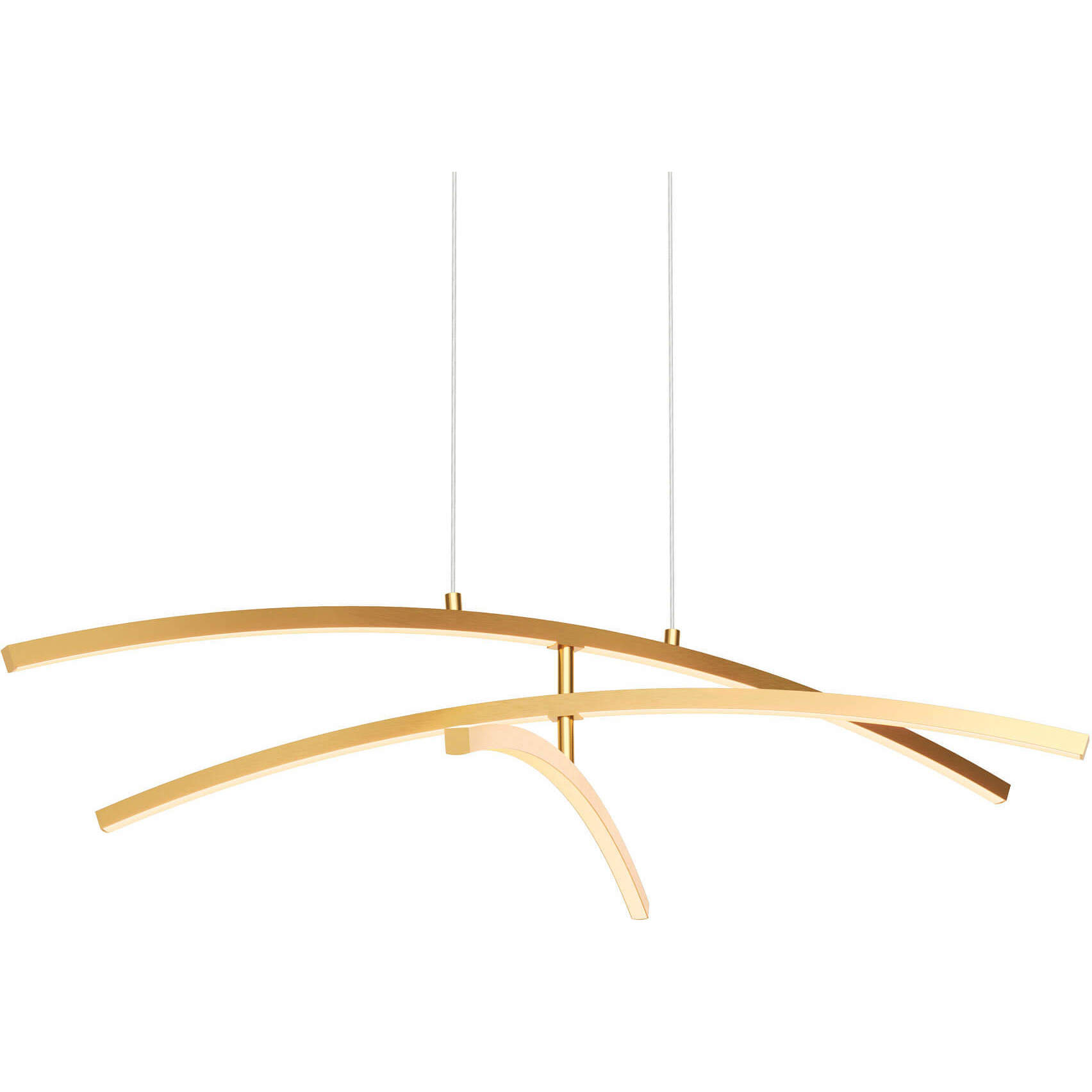 Sway 3 Light 4.3 inch Black Pendant Ceiling Light in Gold
