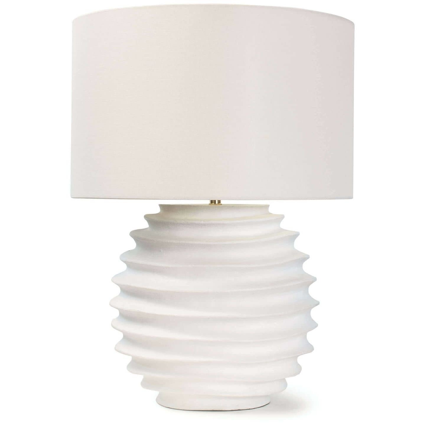 Regina Andrew Nabu 25 inch 150.00 watt White Table Lamp Portable Light 13-1370 - Open Box