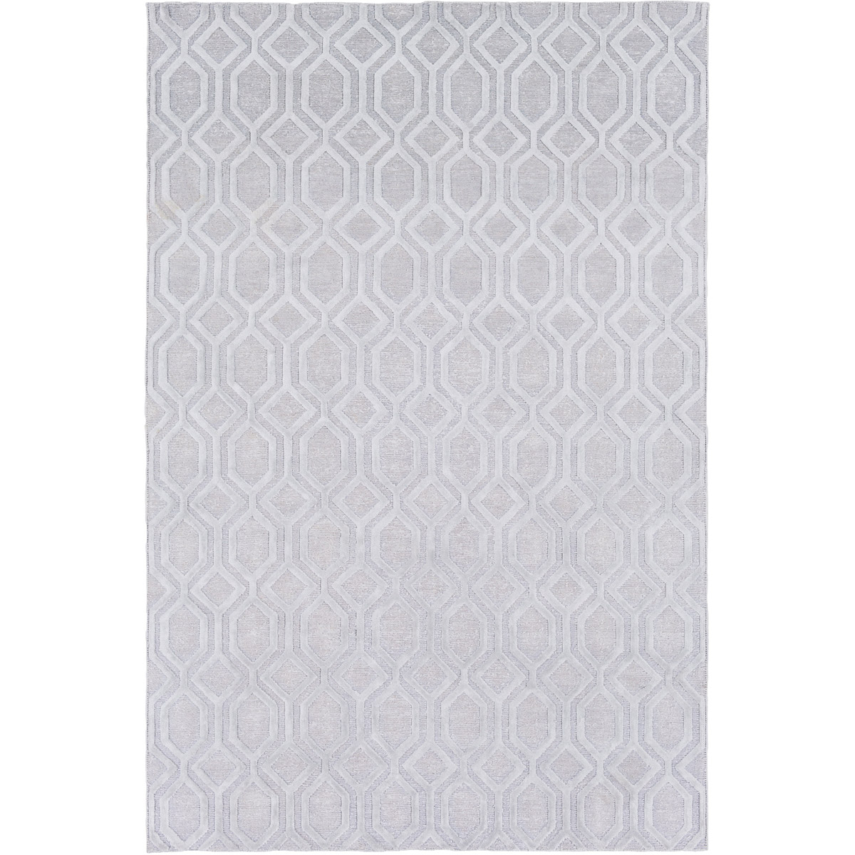 Belvoire 108 X 72 inch Gray Area Rug, Linen