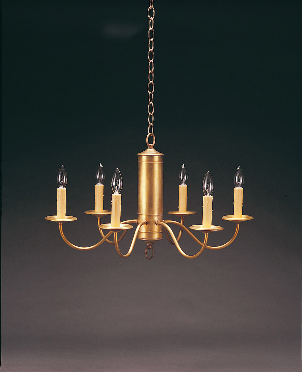 Hunter 8 Light 25 inch Dark Antique Brass Chandelier Ceiling Light in Eight 60W Candelabra