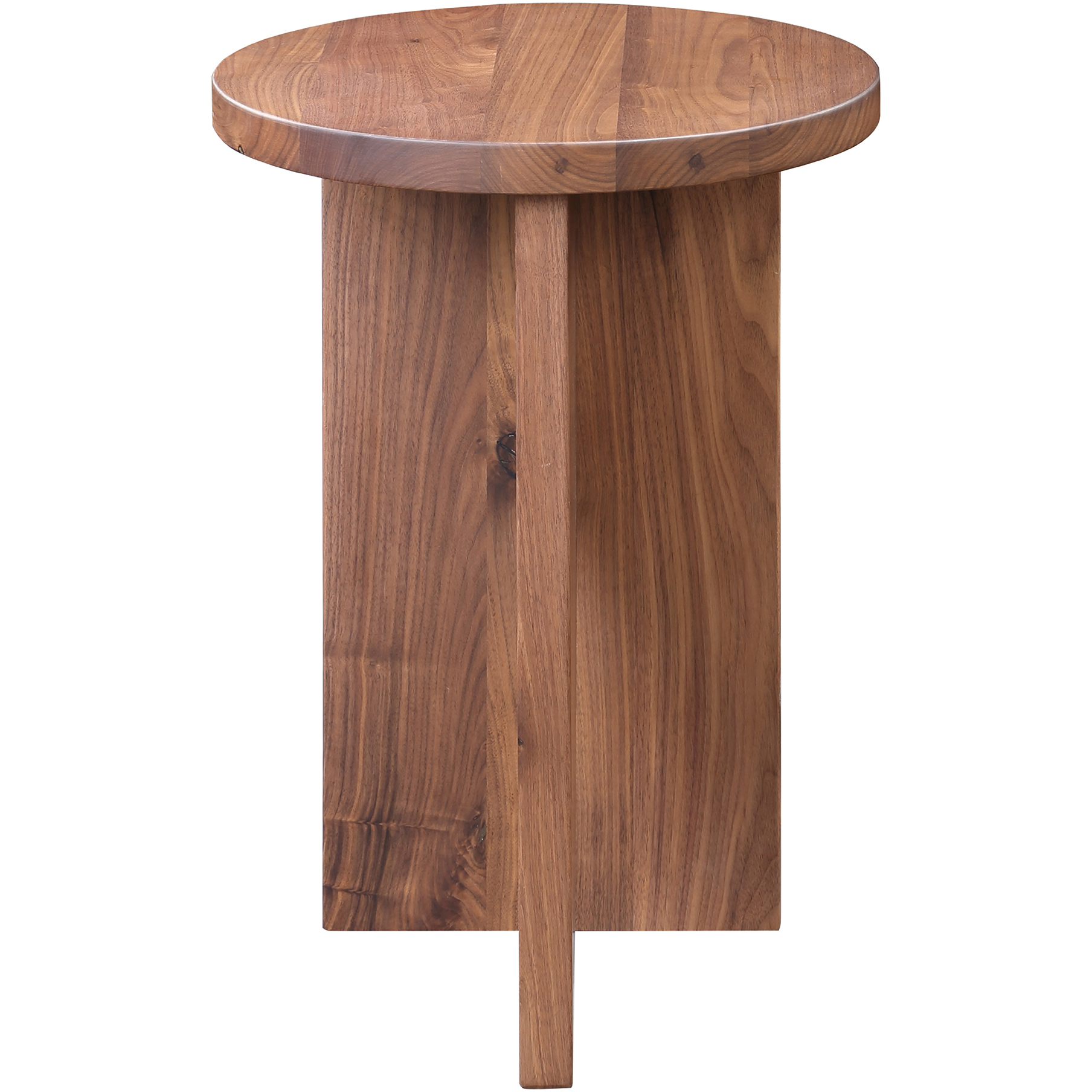 Grace 20 X 14 inch Walnut Accent Table in Brown