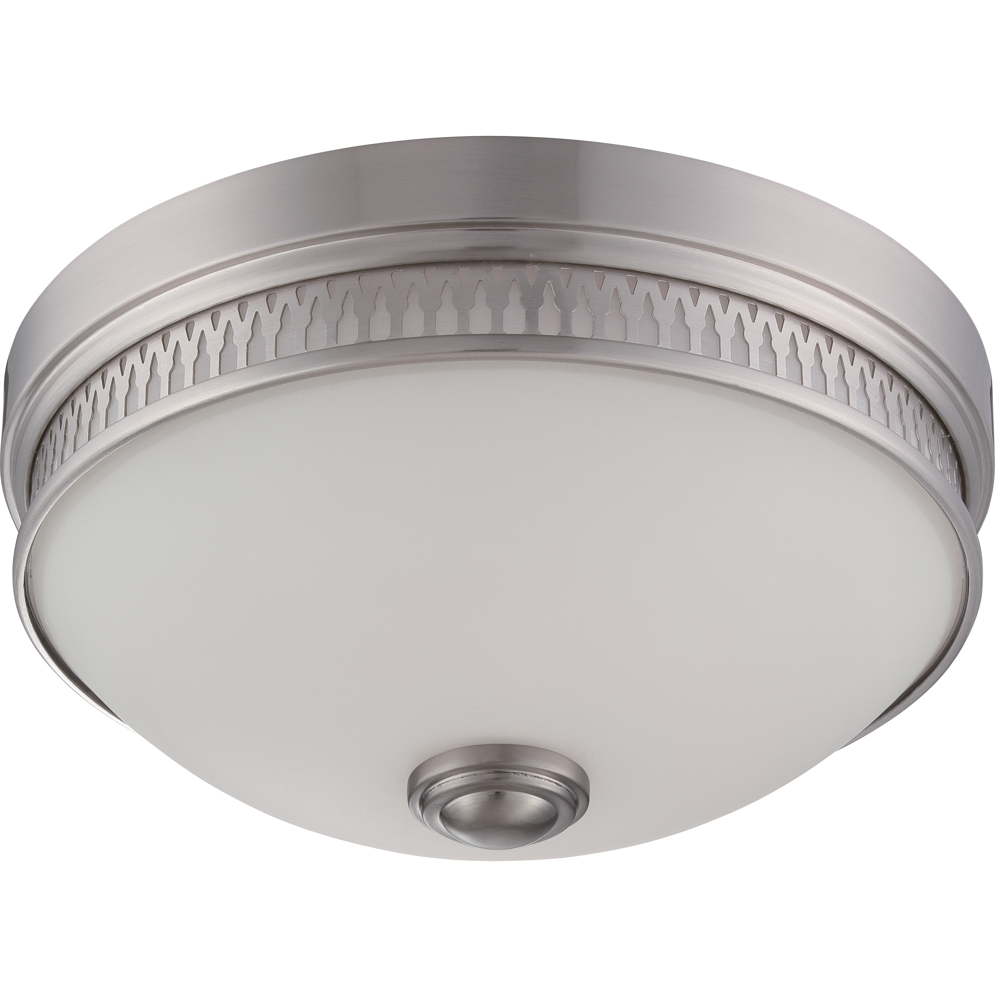Harper LED 13 inch Brushed Nickel Flush Mount Ceiling Light