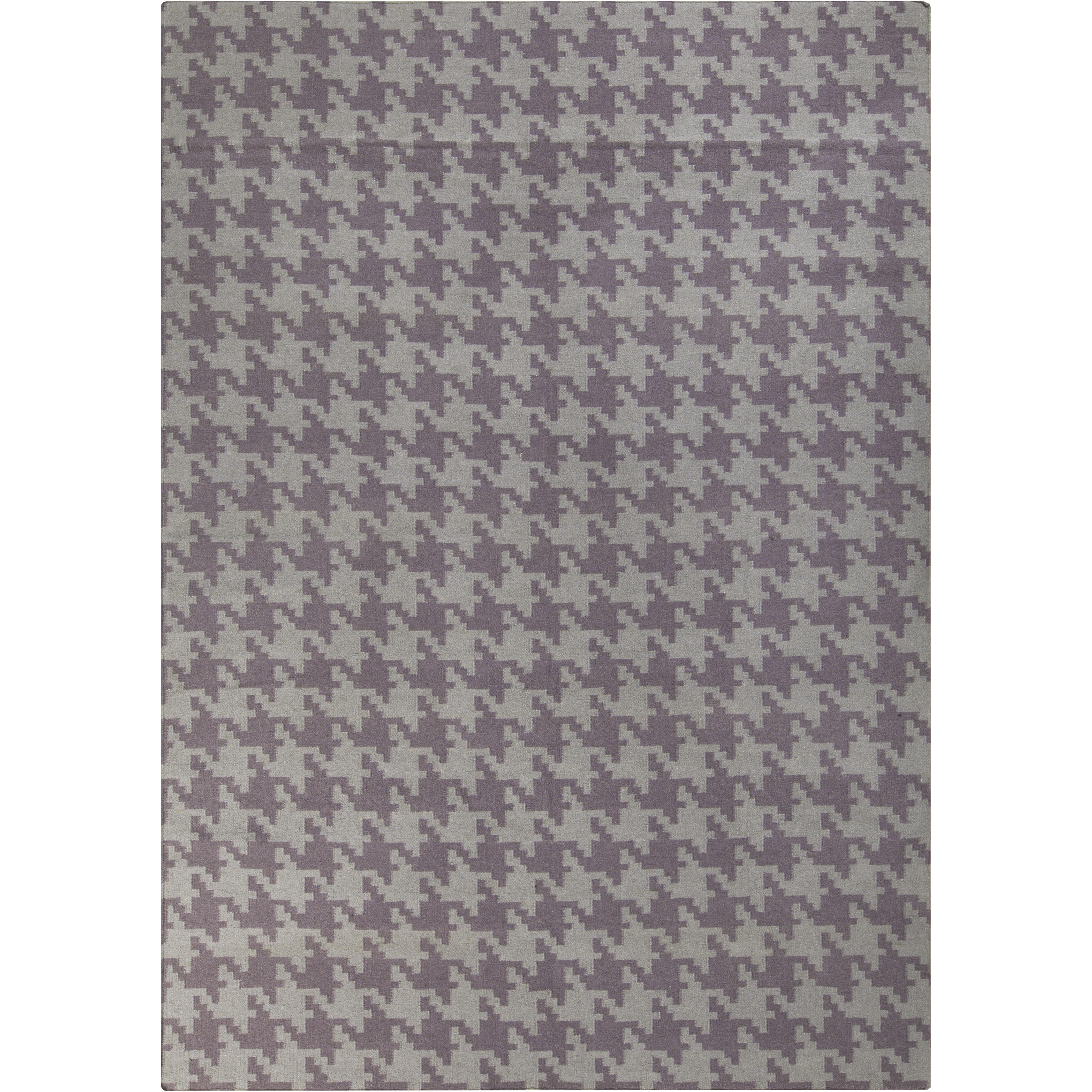 Frontier 132 X 96 inch Eggplant, Taupe Rug