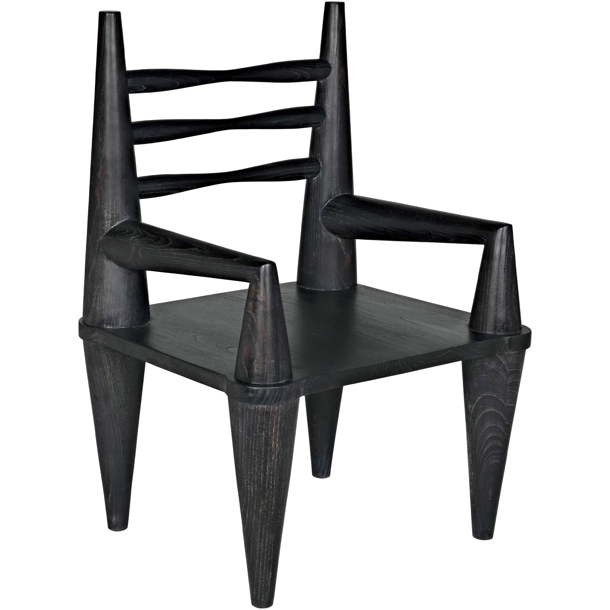 Cone Cinder Black Occasional Chair