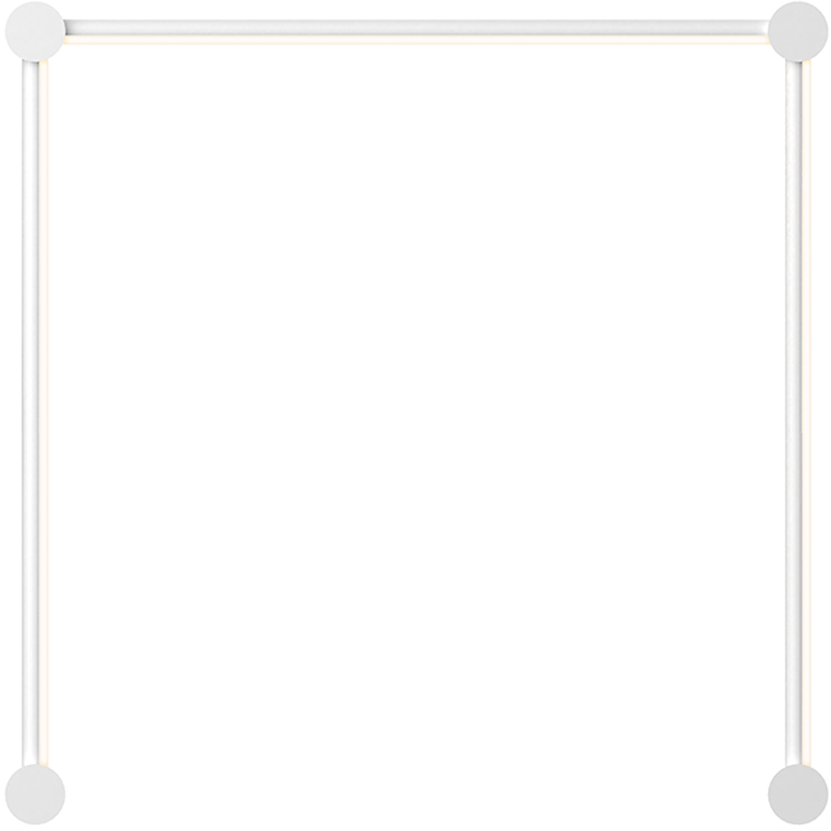Purolinear 360 LED 25 inch Satin White ADA Wall Bar Light Wall Light