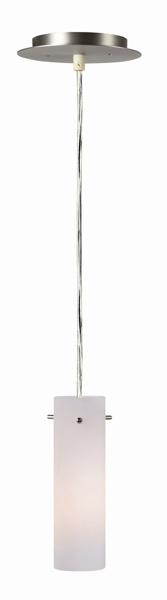 Credence 1 Light 5.25 inch Polished Steel Pendant Ceiling Light