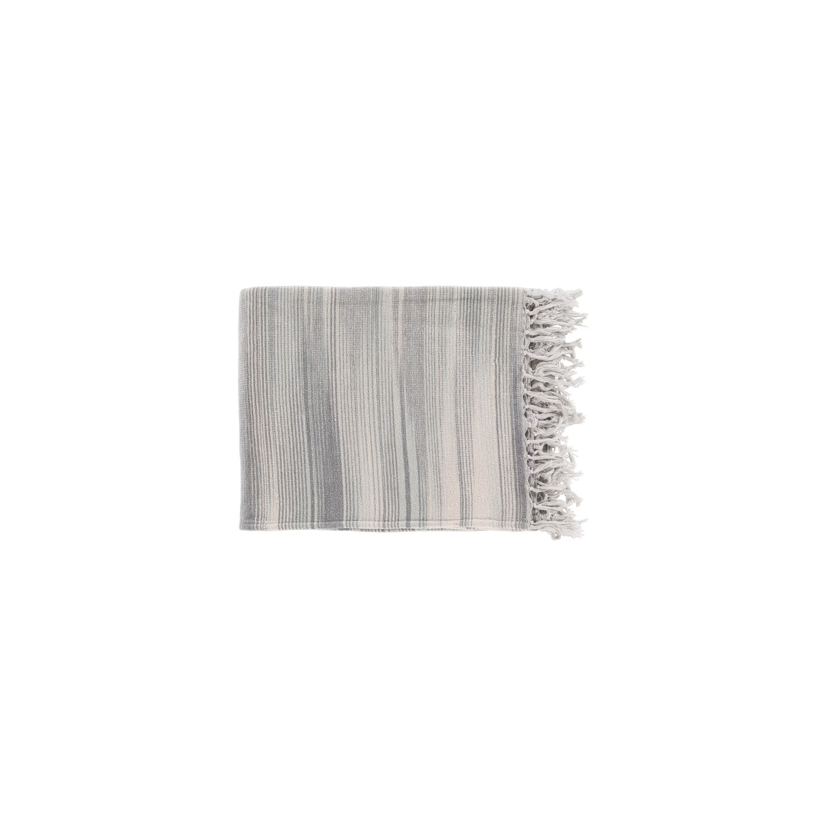 Tanga 60 X 50 inch Grey and Grey Throw