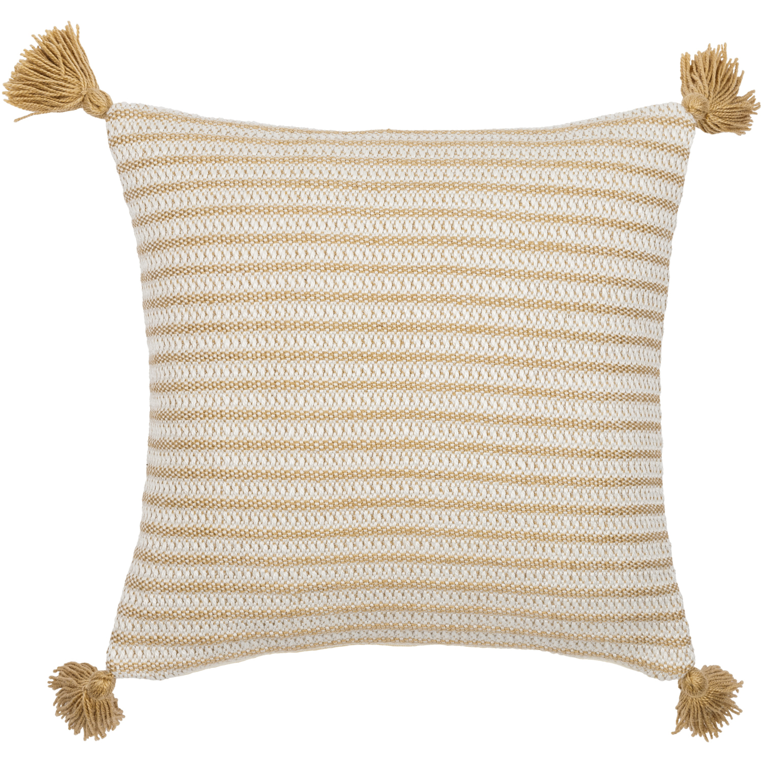 Ryazan 20 X 20 inch White/Light Silver/Ash/Tan/Camel/Pearl Accent Pillow
