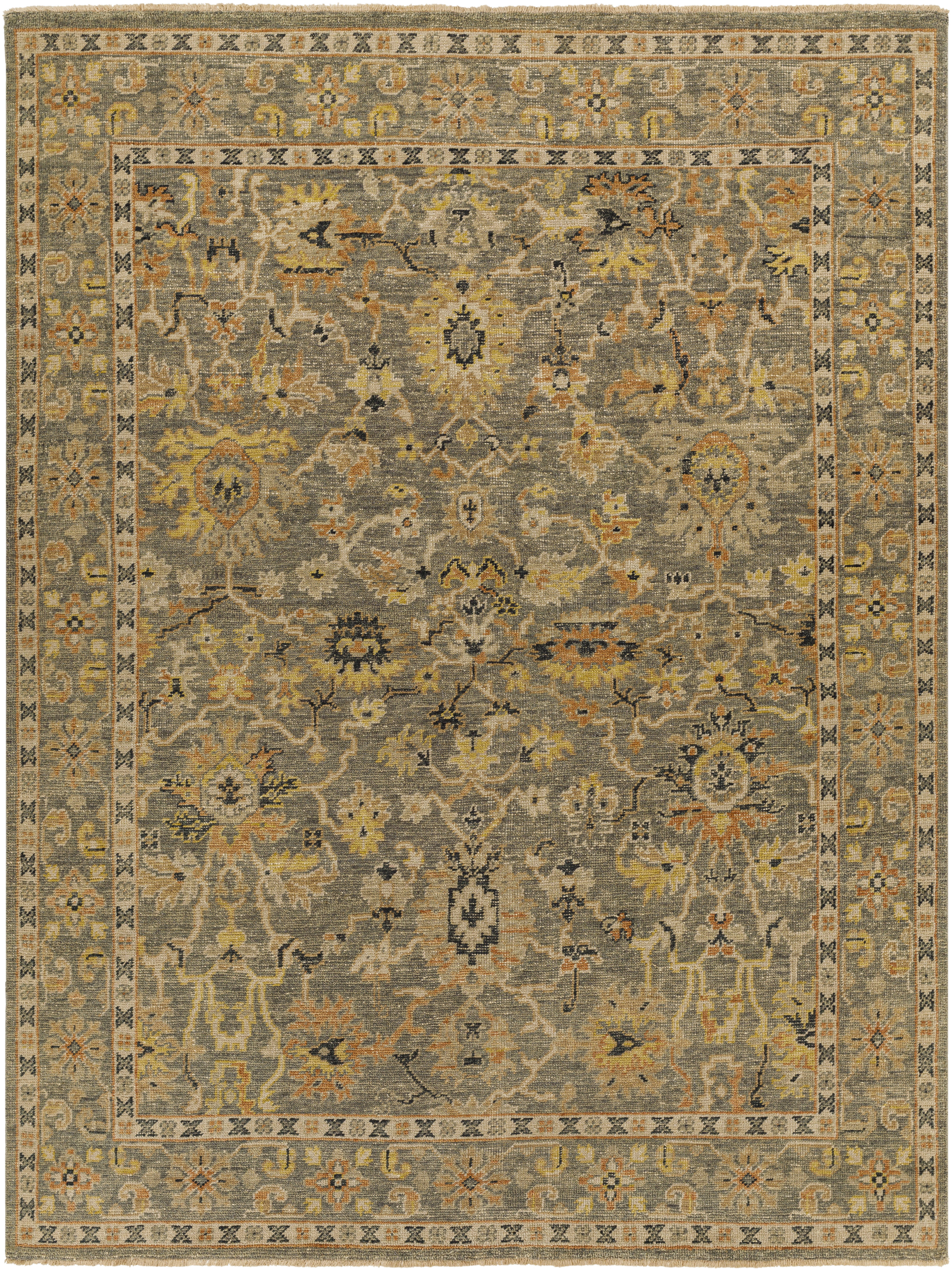 Reign 36 X 24 inch Light Brown Rug, Rectangle