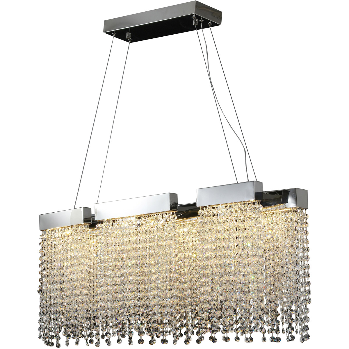 Canada LED 10 inch Chrome Chandelier Ceiling Light
