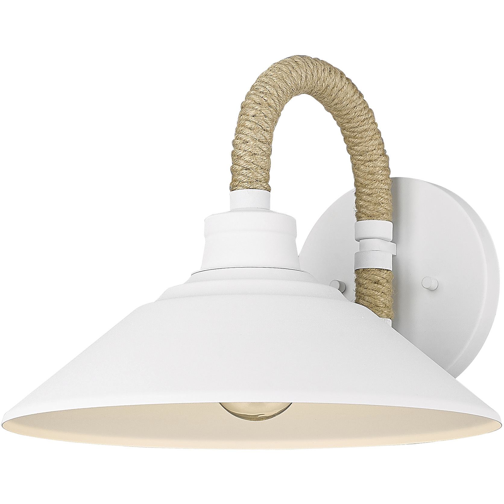 Journey 1 Light 12 inch Natural White Wall Sconce Wall Light
