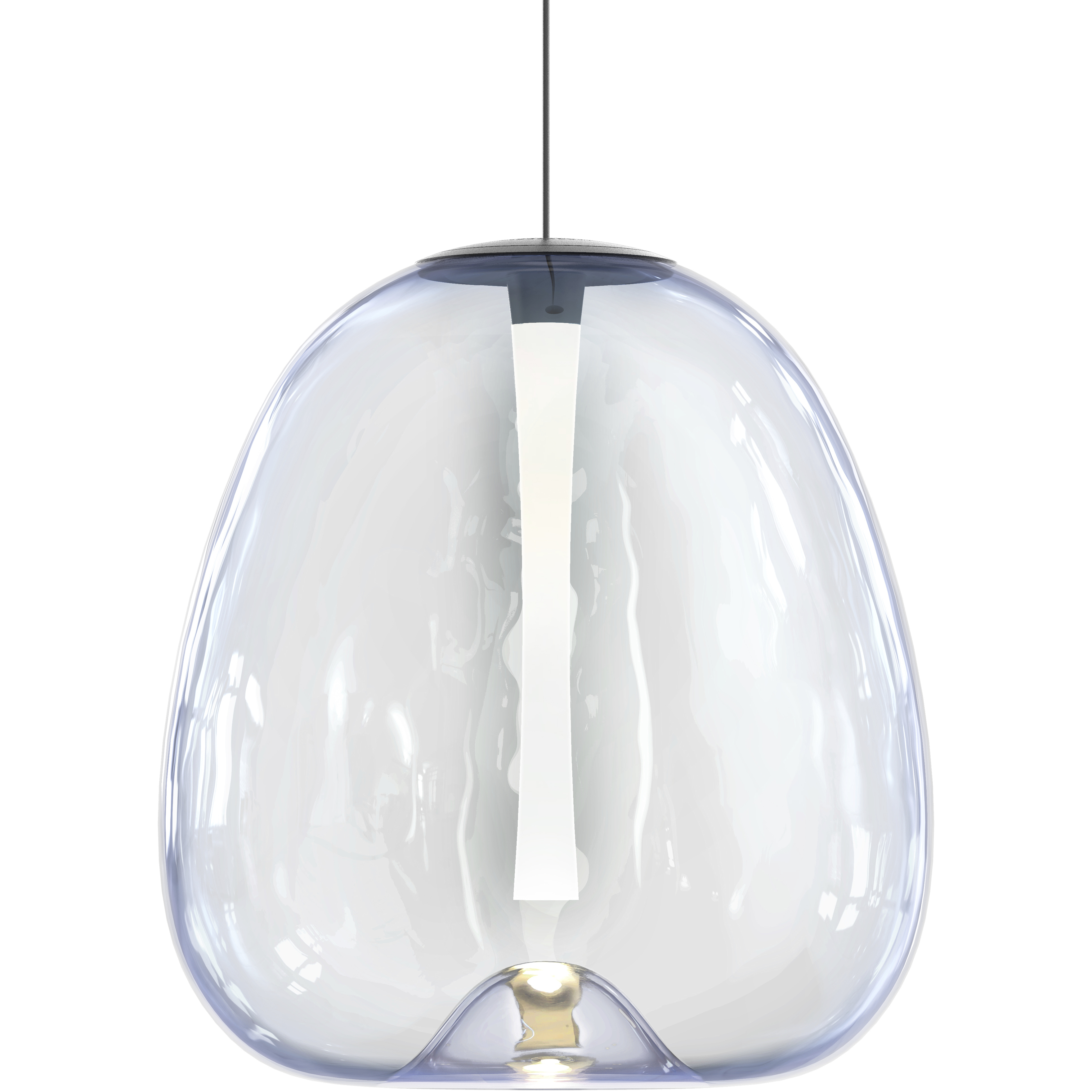 Mela LED 13.75 inch Satin Black Pendant Ceiling Light