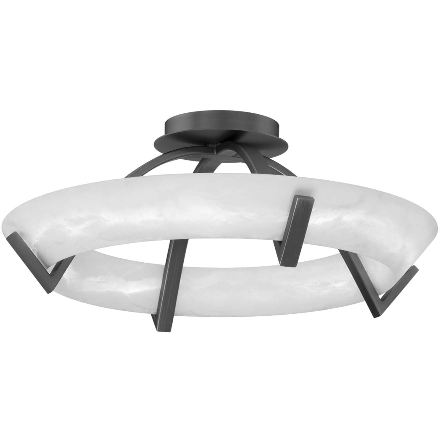 Copa LED 18.9 inch Antique Nickel Indoor Ceiling Lighting