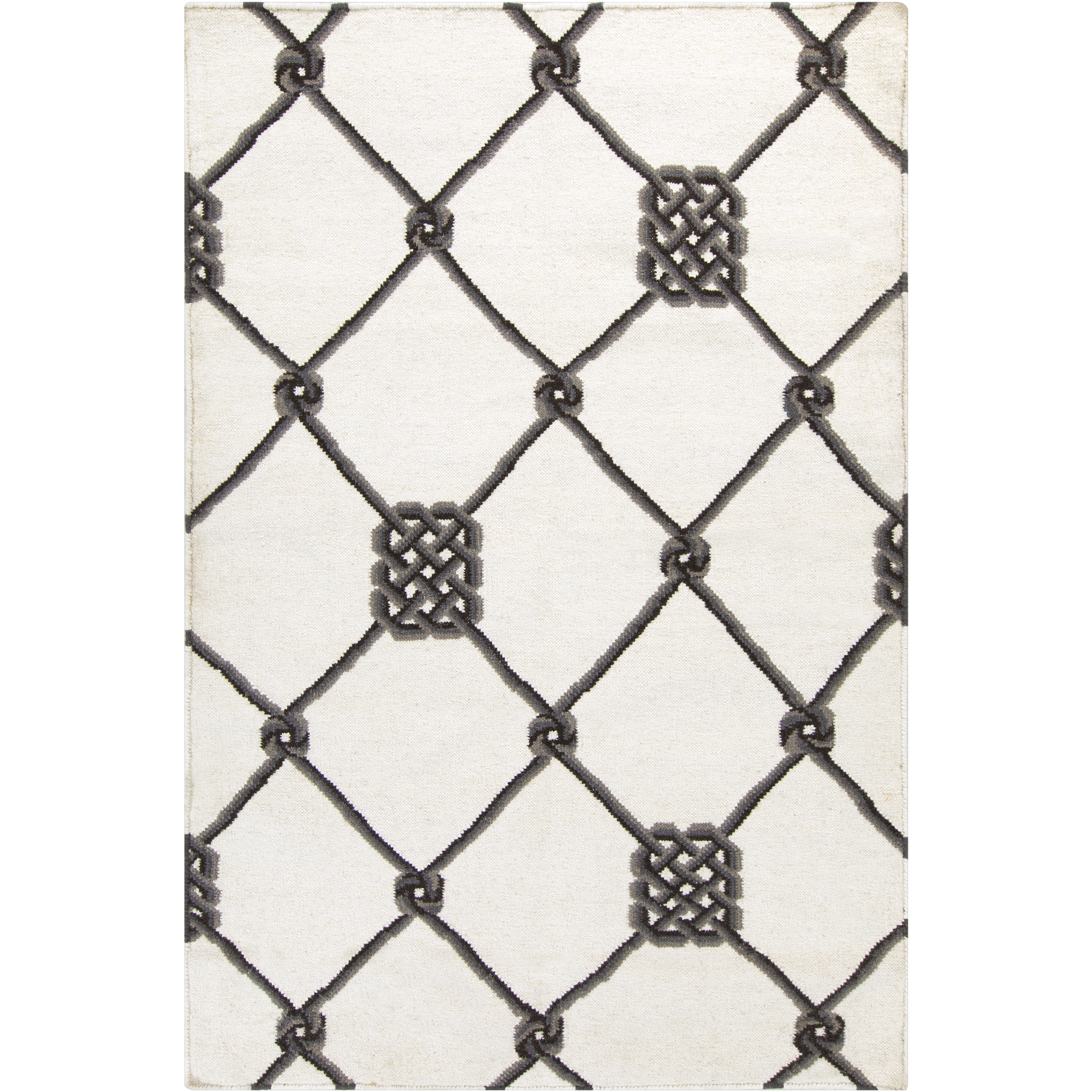 Frontier 66 X 42 inch Khaki, Taupe, Charcoal, Dark Brown Rug
