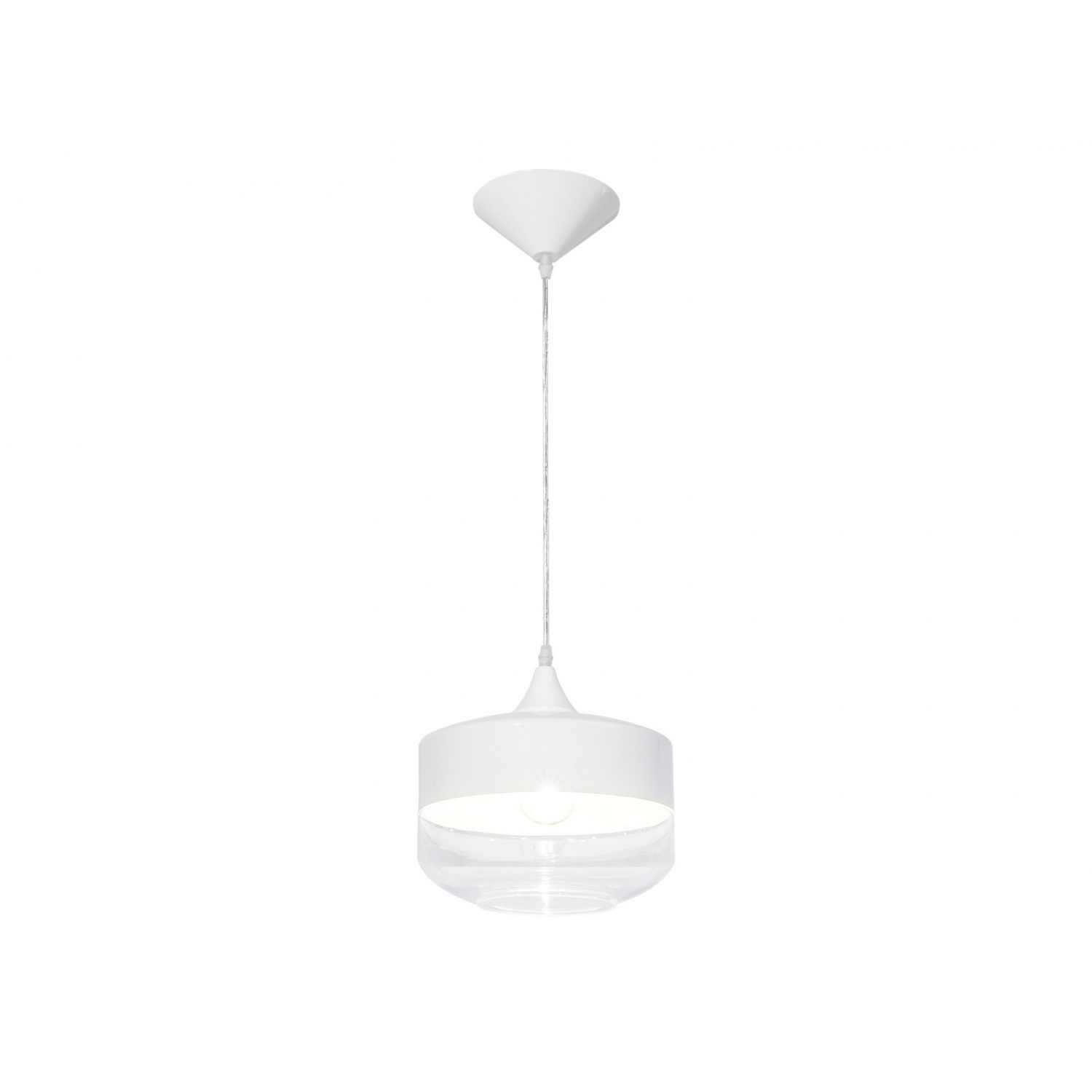Robertson Blvd. 1 Light 10 inch White Pendant Ceiling Light