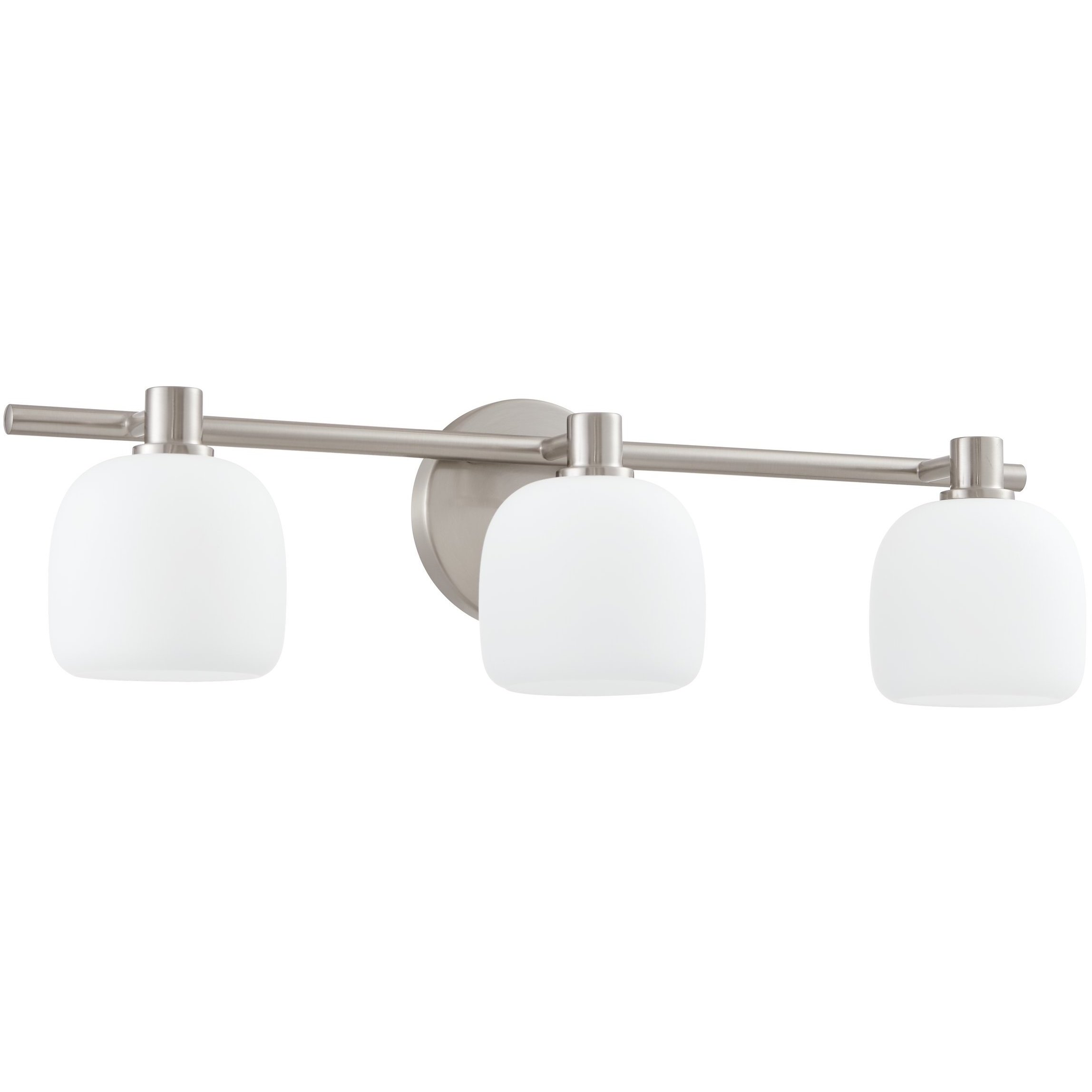 Valentina 3 Light 24 inch Brushed Nickel Vanity Light Wall Light