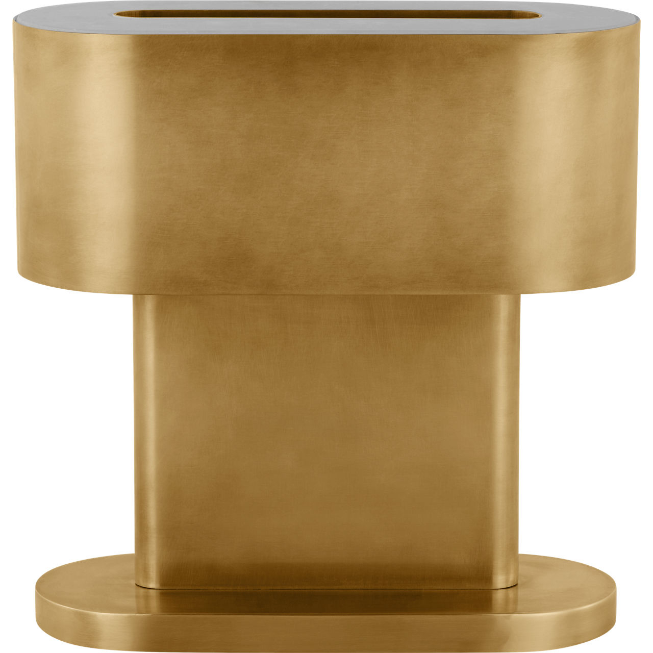 Kelly by Kelly Wearstler Wyllis 12 inch 22.1 watt Natural Brass Table Lamp Portable Light