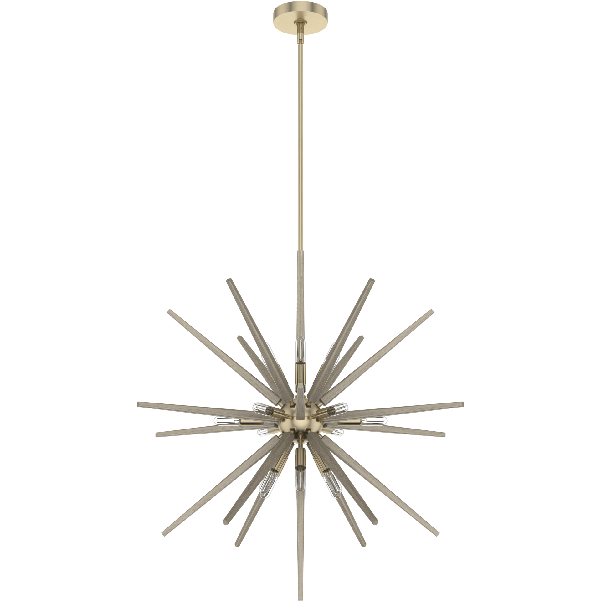 Jupiter Star 18 Light 30 inch Alturas Gold Pendant Ceiling Light