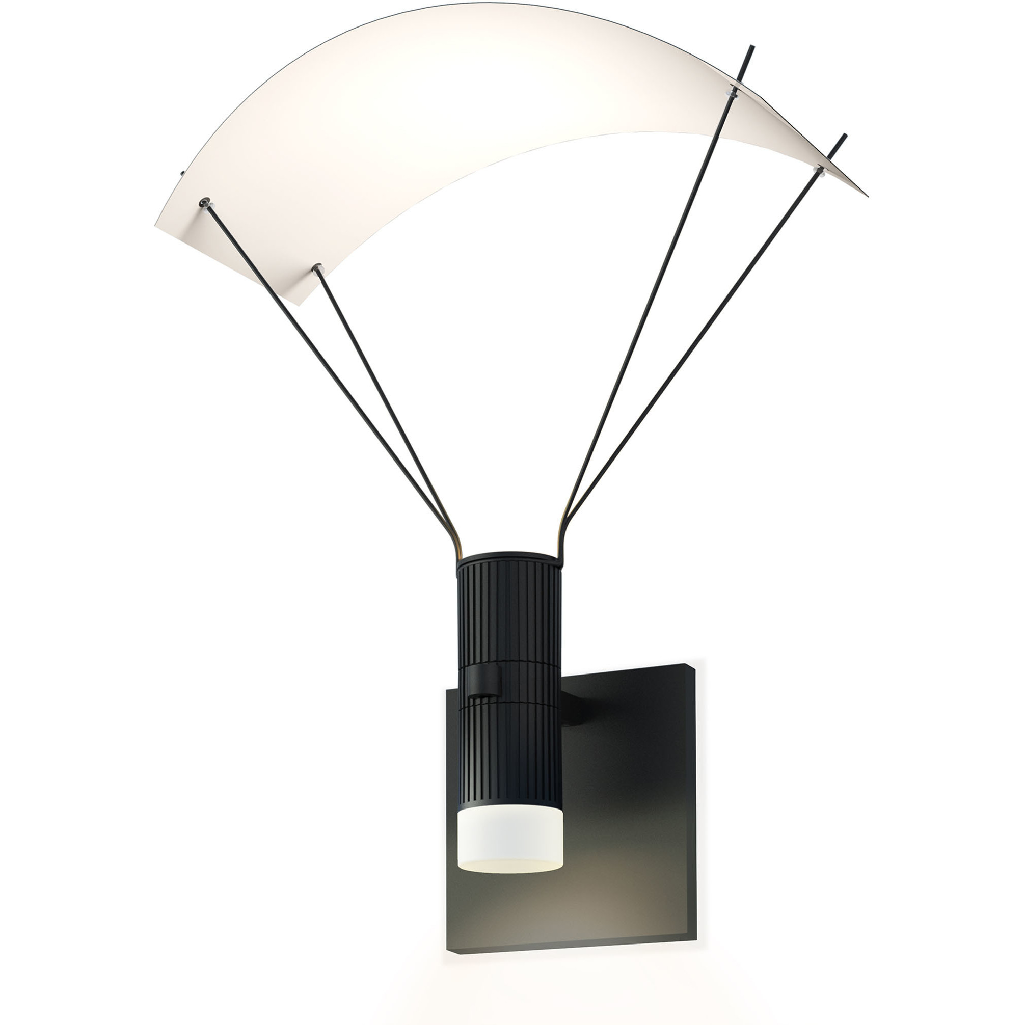 Suspenders LED 11 inch Satin Black Modular Wall Mount Wall Light