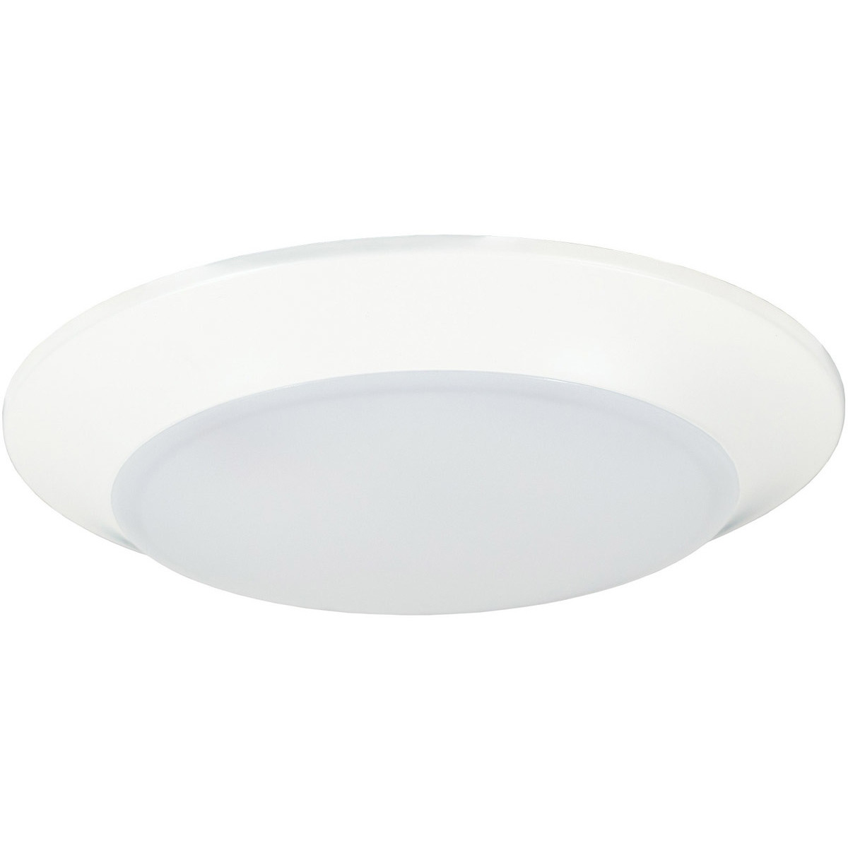 Luke LED 10 inch White Flush Mount Ceiling Light