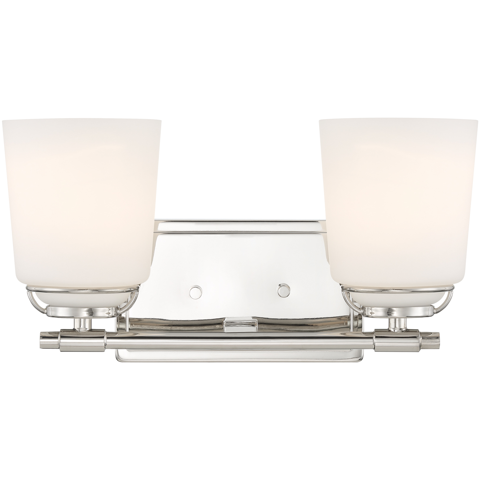 Stella 2 Light 14.25 inch Polished Nickel Vanity Light Wall Light