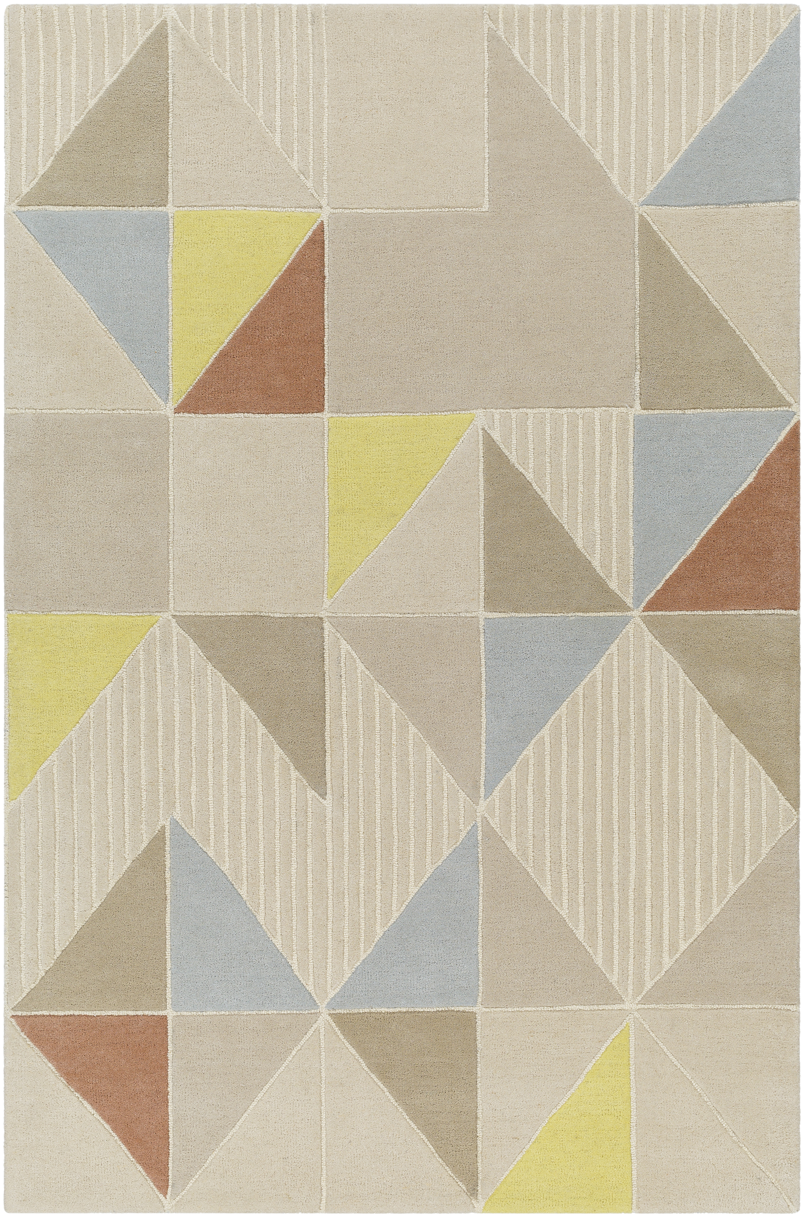 Tallinn 120 X 96 inch Medium Gray Rug, Rectangle