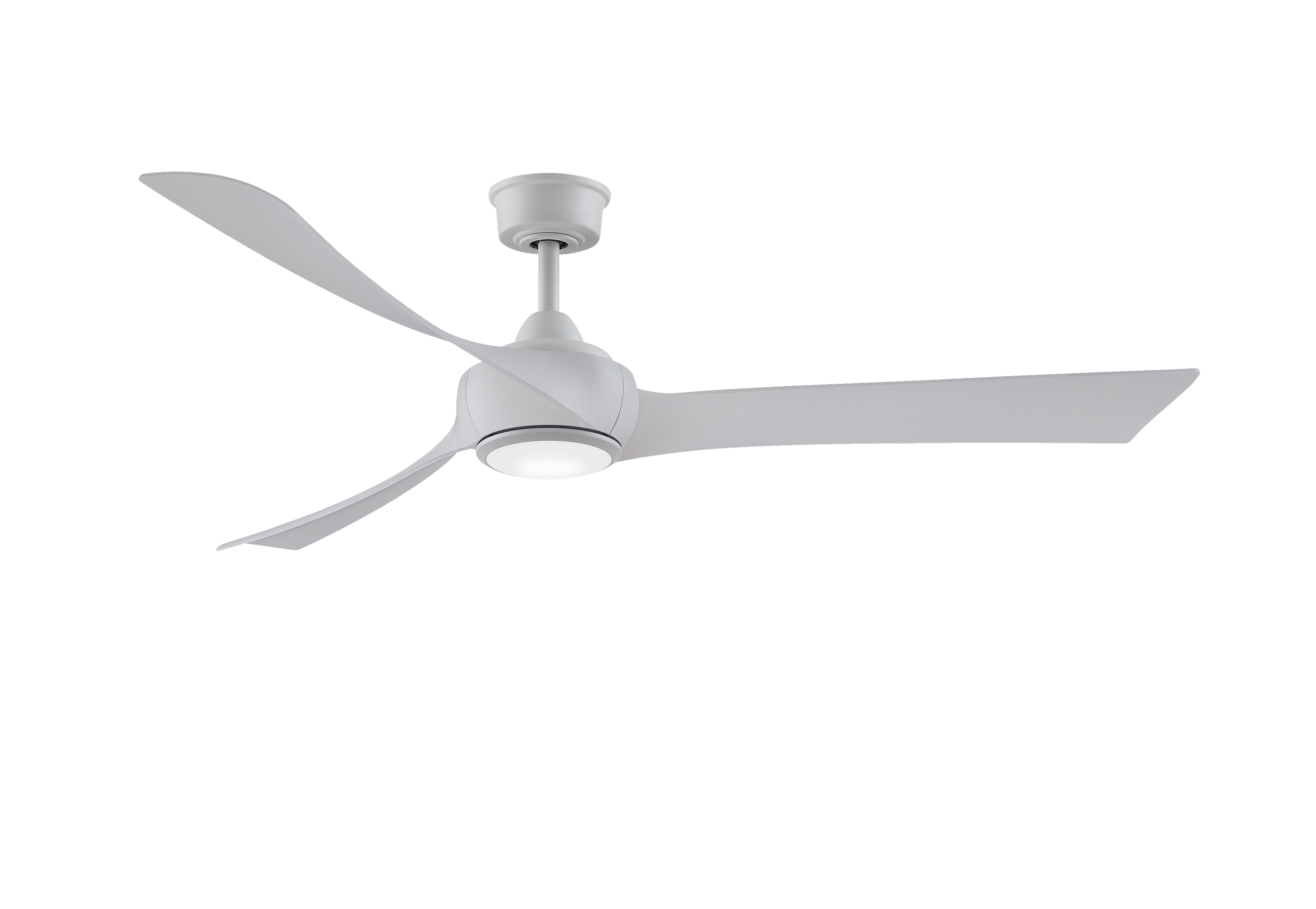Wrap Custom Matte White Fan Motor in Matte Whie