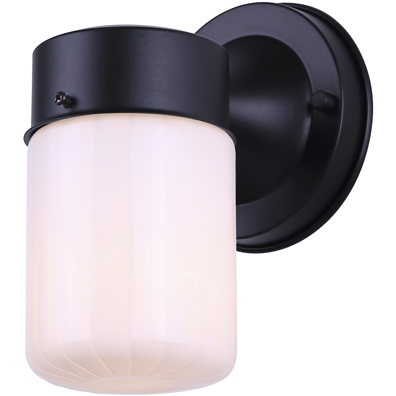 Jude 1 Light 9.62 inch Matte Black Outdoor Down Light
