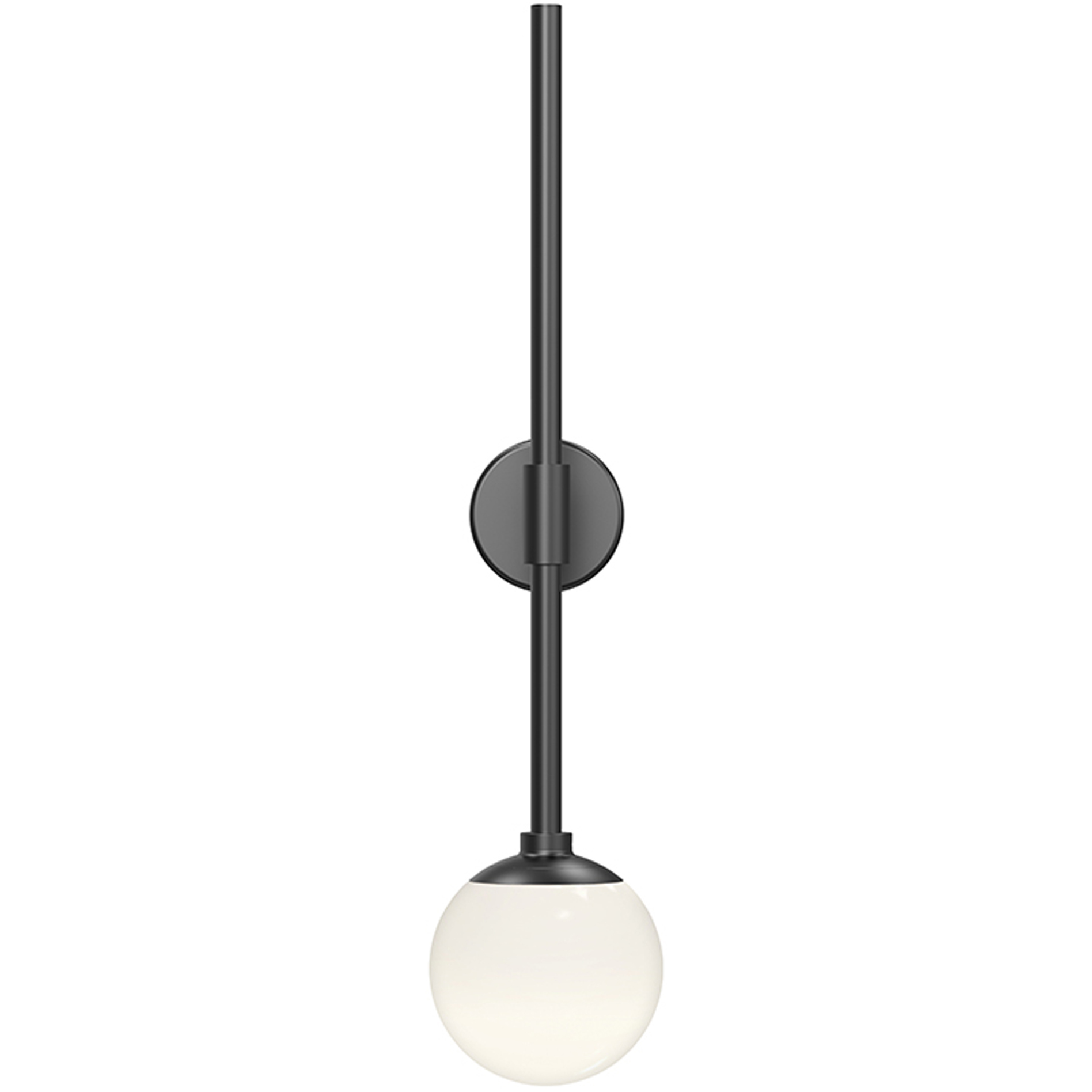 Sabon LED 3 inch Satin Black ADA Sconce Wall Light