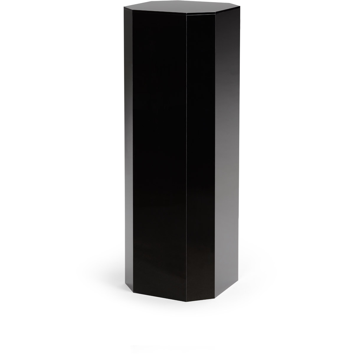 Wildwood 43 X 15 inch Black Beveled Pedestal, Large