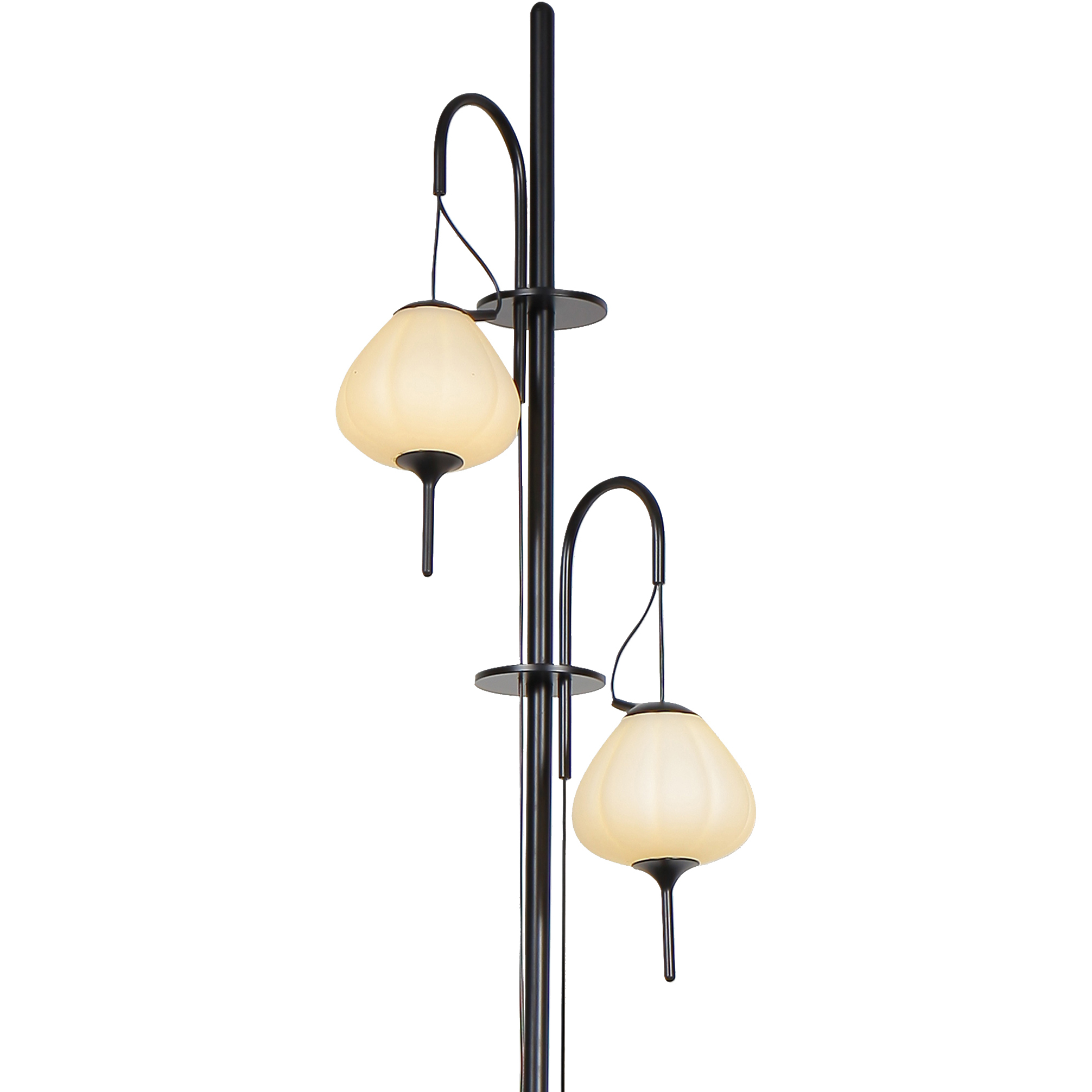 Artisan Collection/ LECCE Series 70 inch 11 watt Black Floor Lamp Portable Light