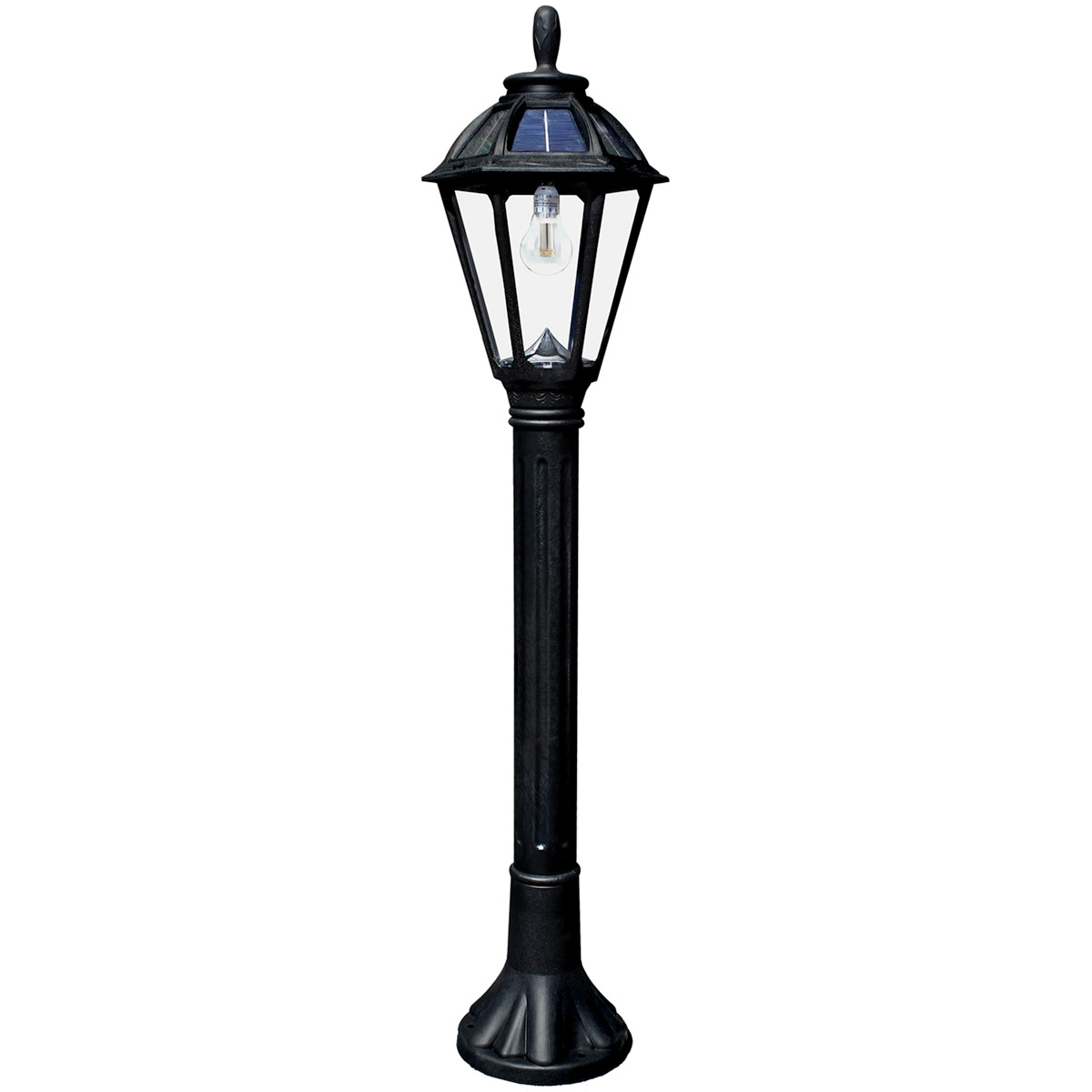 Polaris 17.00 watt Black Path Light, Solar