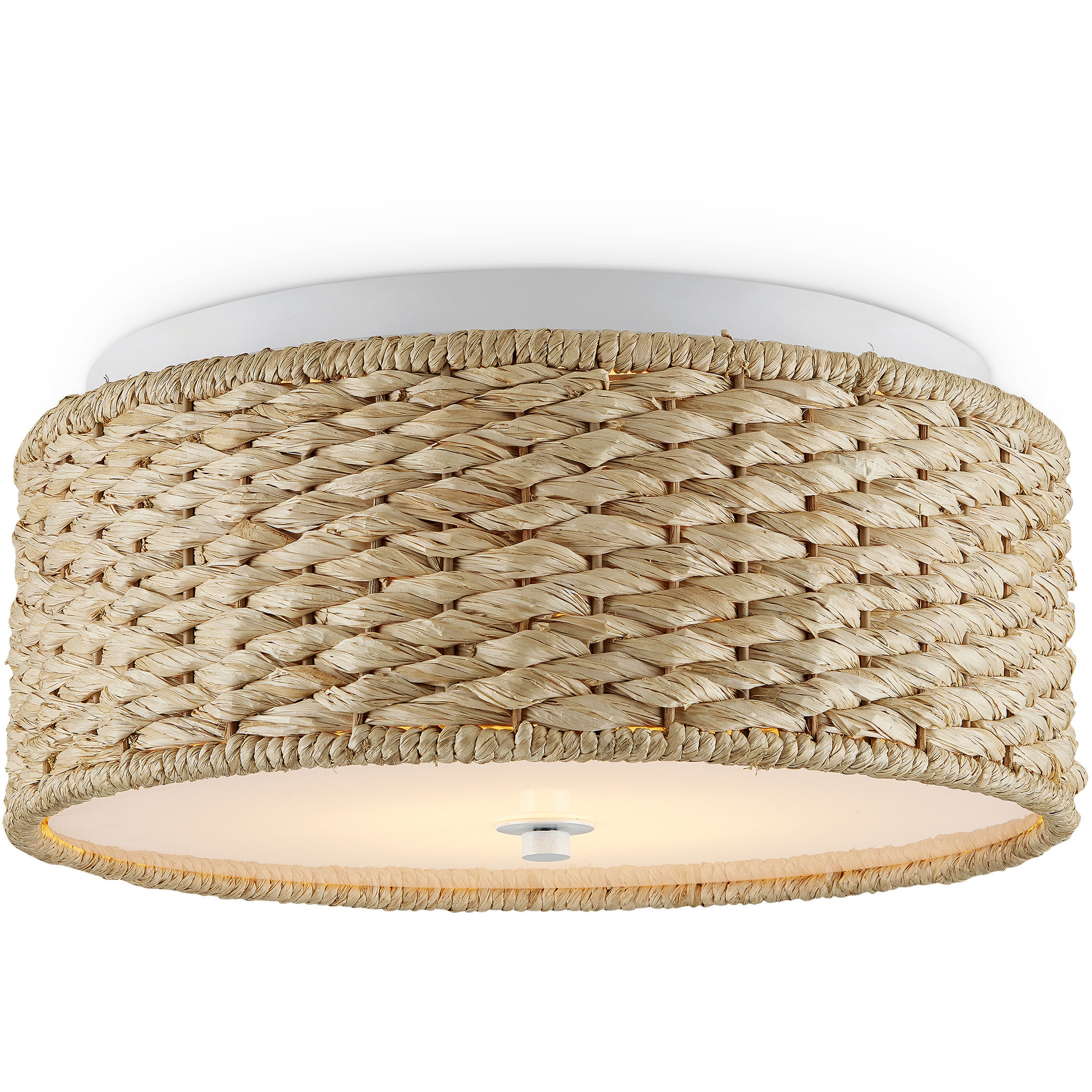Colchester LED 16 inch Natural Flush Mount Ceiling Light