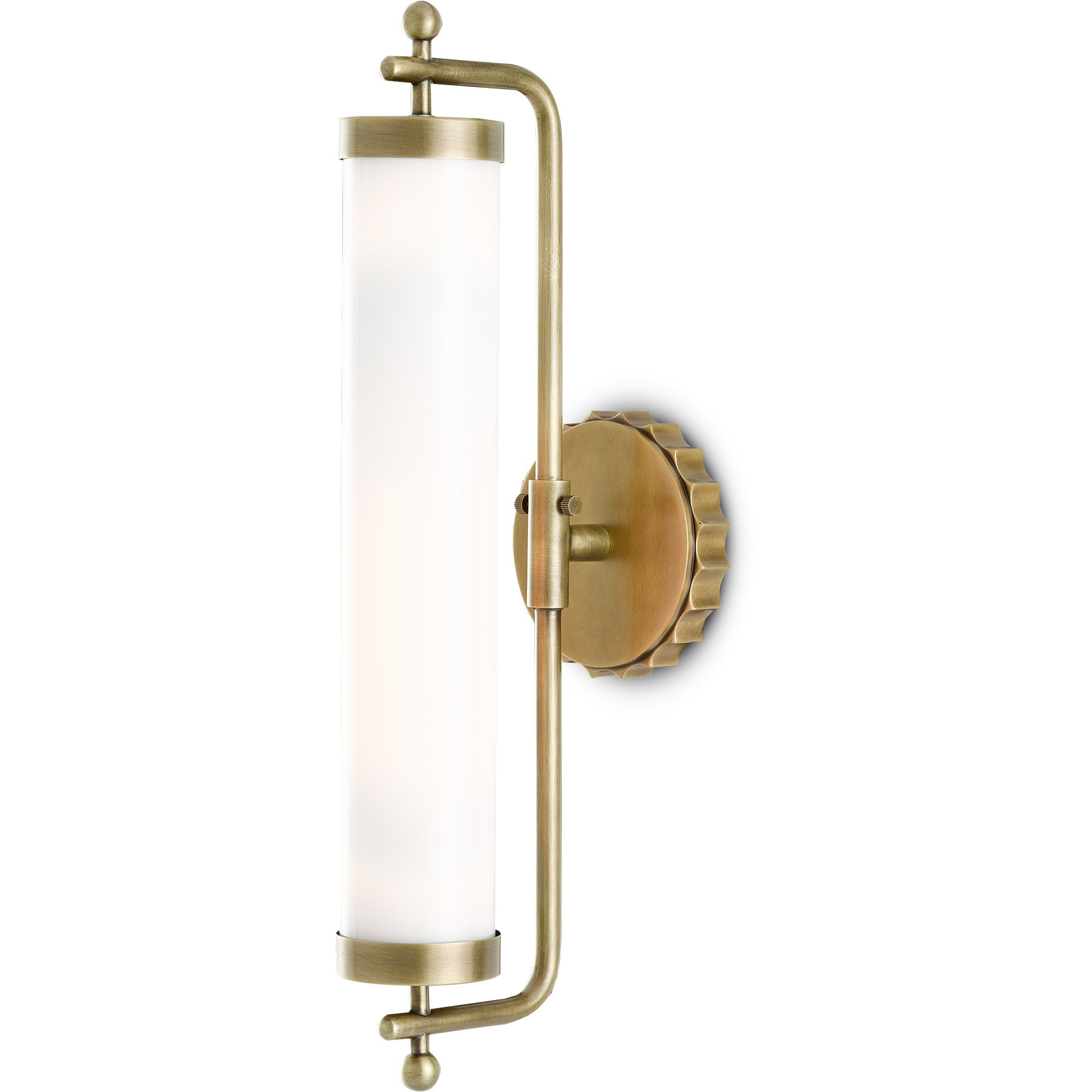 Latimer 1 Light 5 inch Antique Brass Wall Sconce Wall Light, Barry Goralnick Collection