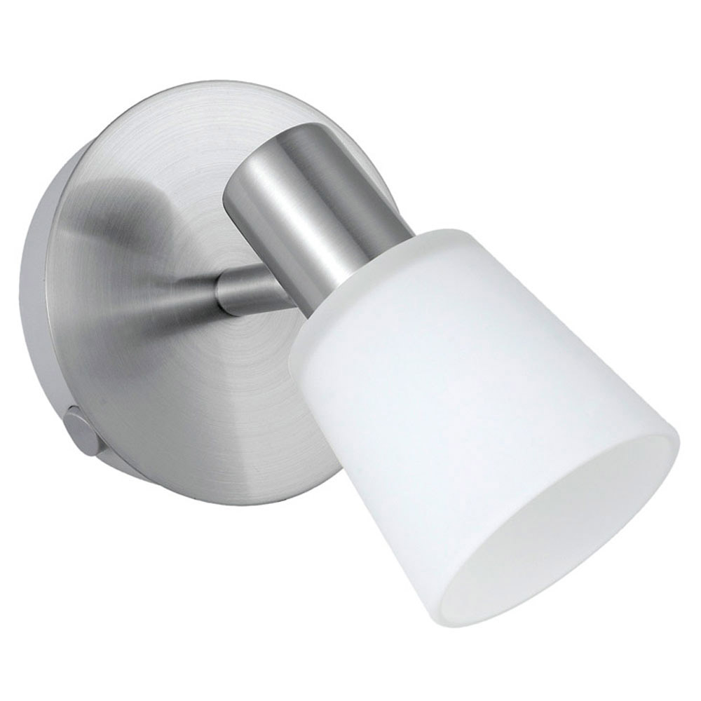 Gino 1 Light 4.75 inch Matte Nickel Wall Spot Wall Light