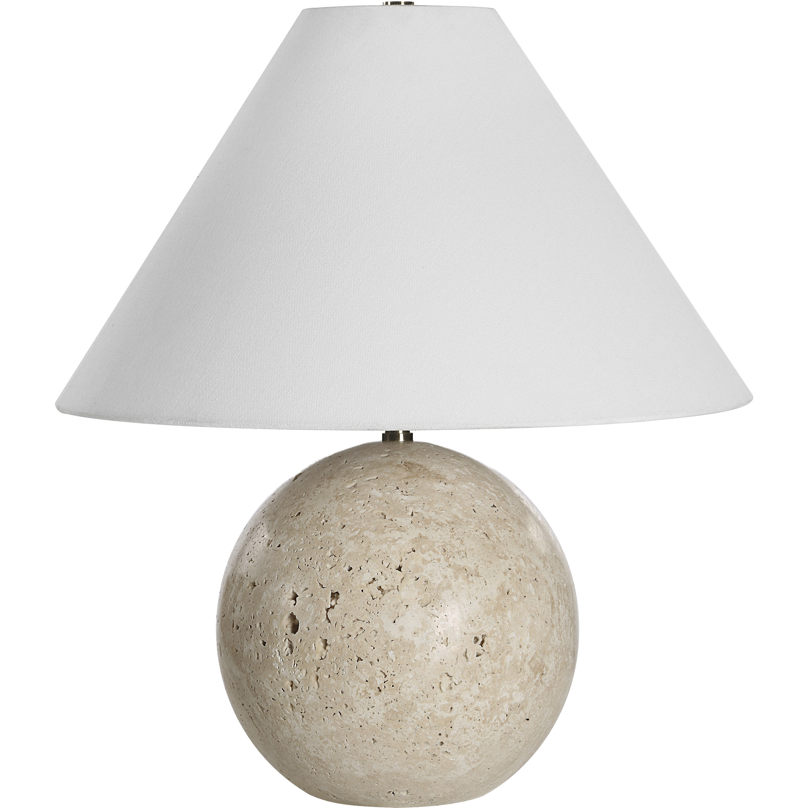 Assen 19 inch 8.5 watt Cream Table Lamp Portable Light