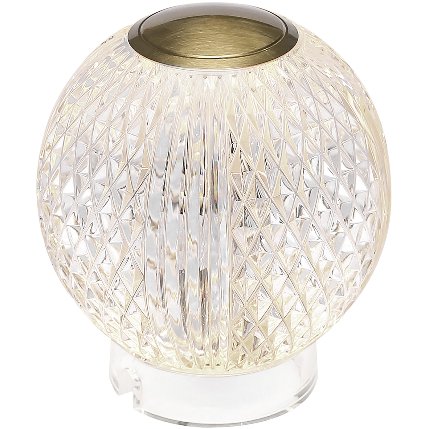Marni 4.25 inch 2 watt Natural Brass Table Lamp Portable Light
