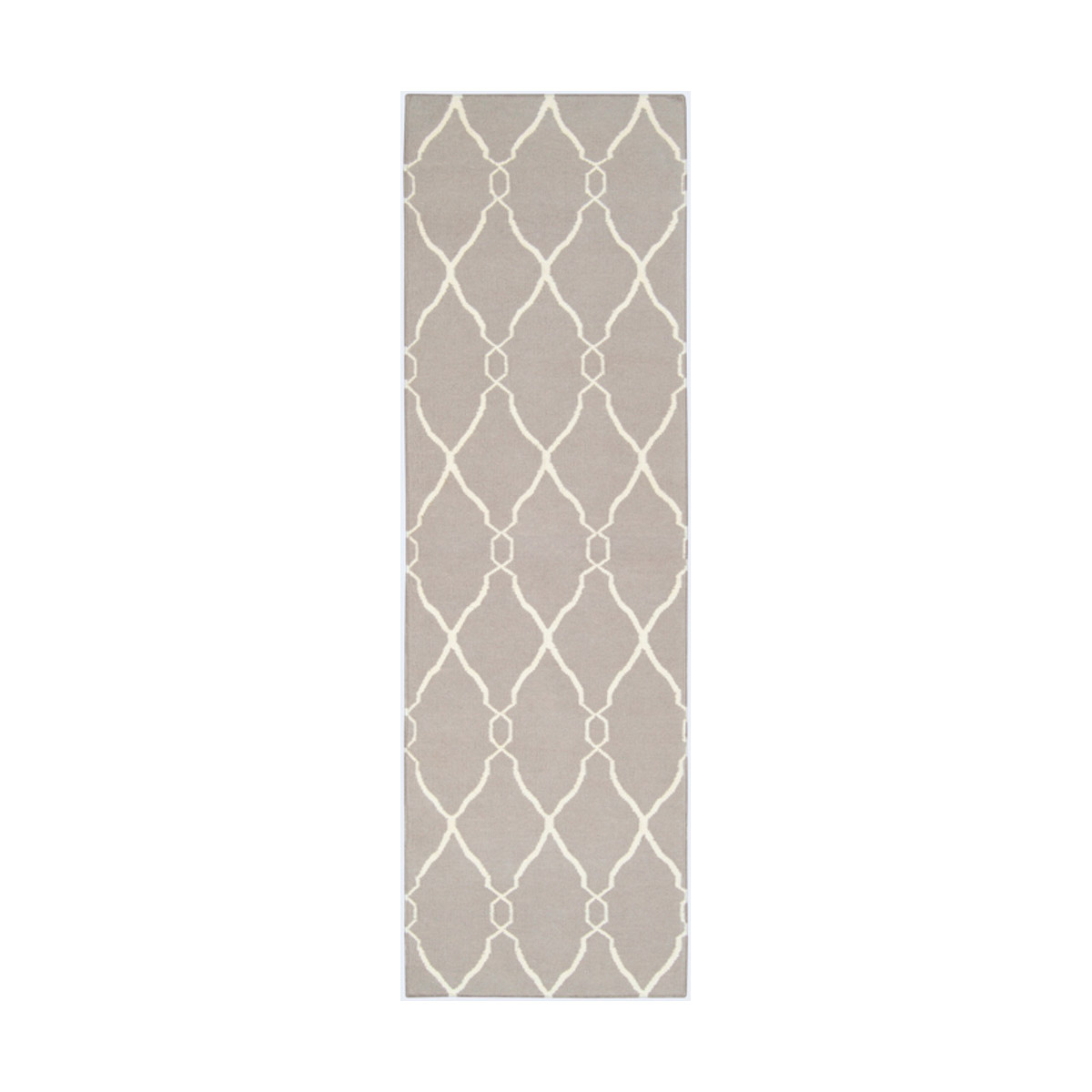 Fallon 96 X 30 inch Taupe/Beige Rugs, Wool