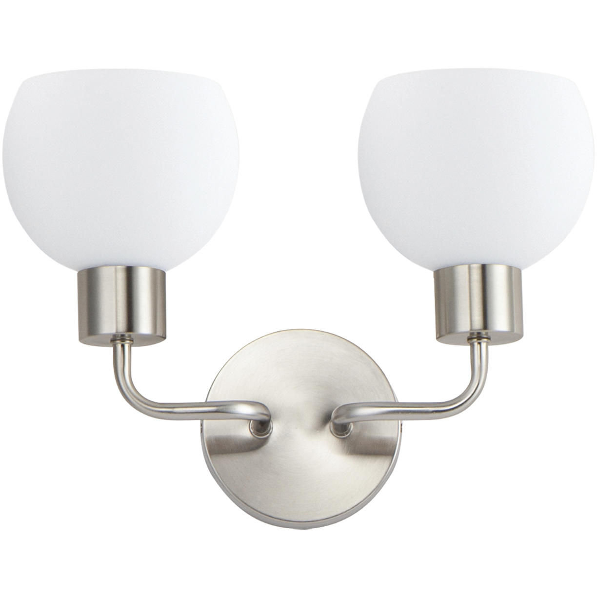 Coraline 2 Light 14.5 inch Satin Nickel Wall Sconce Wall Light