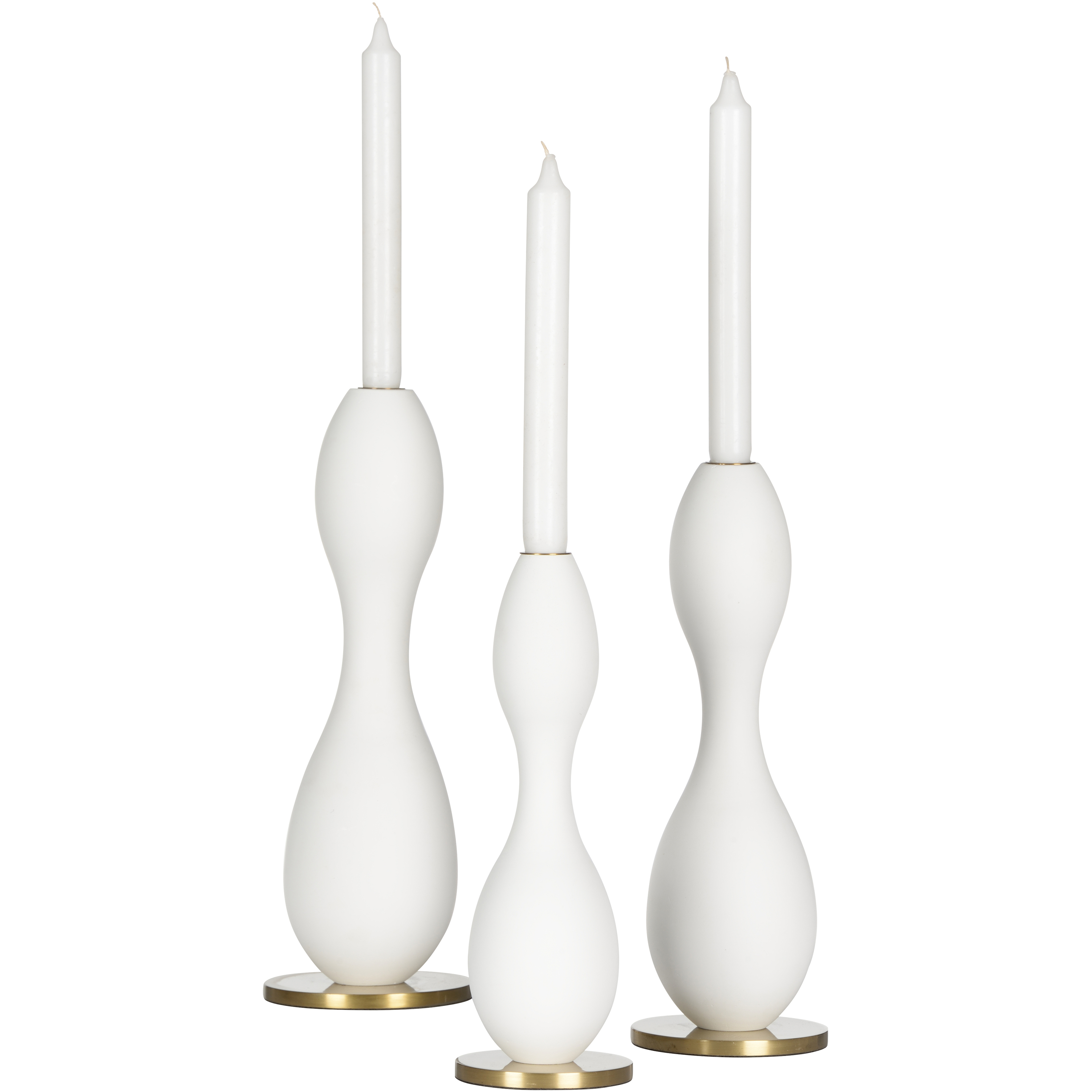 Brunswick 13.25 X 4.5 inch Candleholders, Set of 3