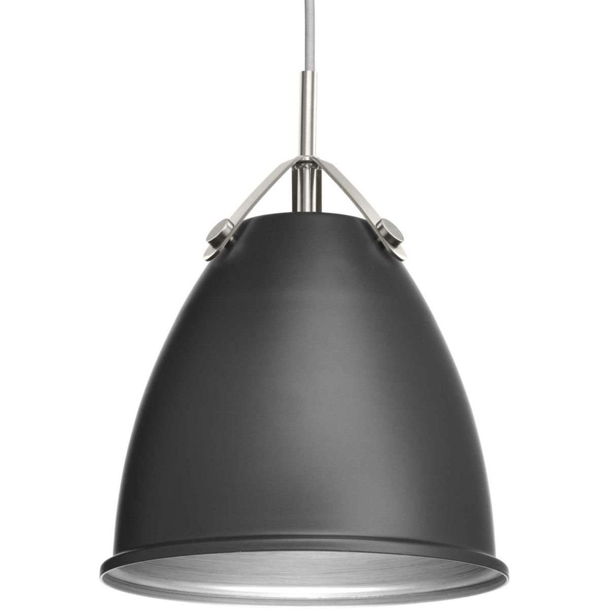 Tre 1 Light 10 inch Graphite Pendant Ceiling Light, Small