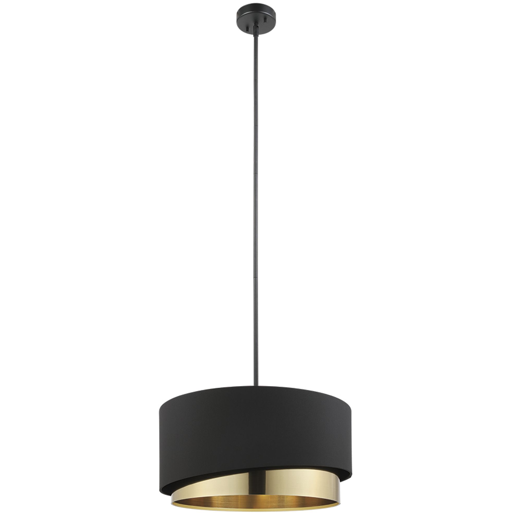 Manderline 1 Light 15.75 inch Black Pendant Ceiling Light
