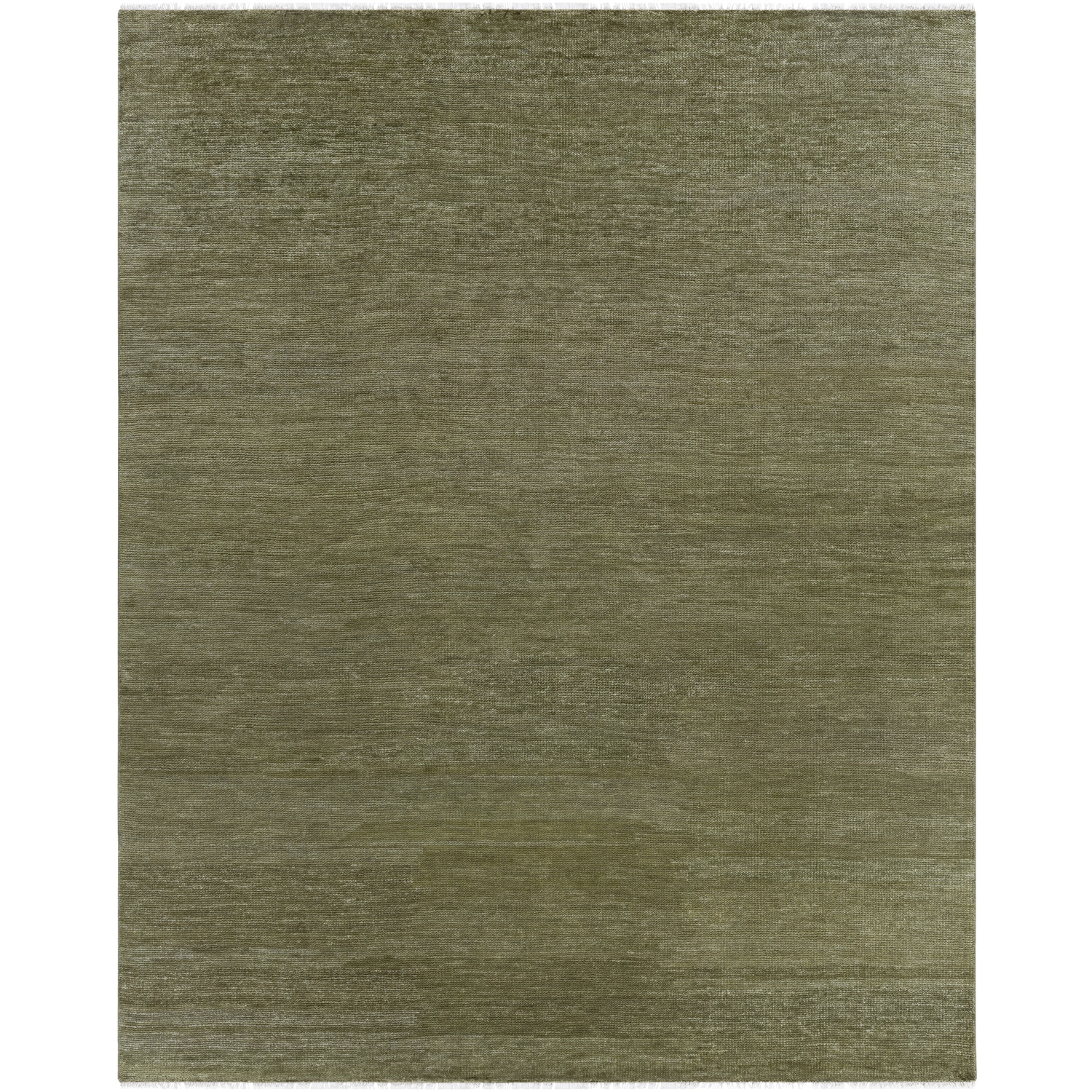 Epic 120 X 96 inch Nickel / Sage / Moss Brown Handmade Rug in 8 x 10