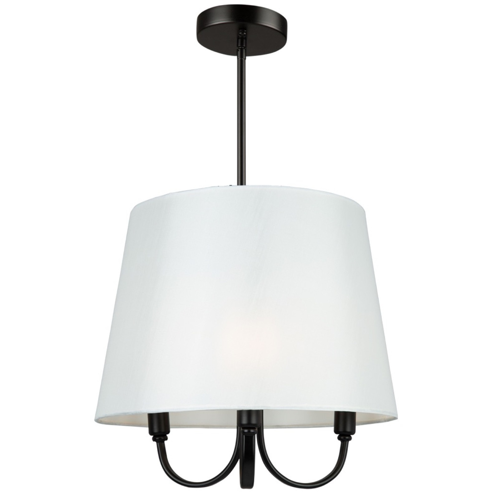 Rhythm LED 15.7 inch Black Pendant Ceiling Light