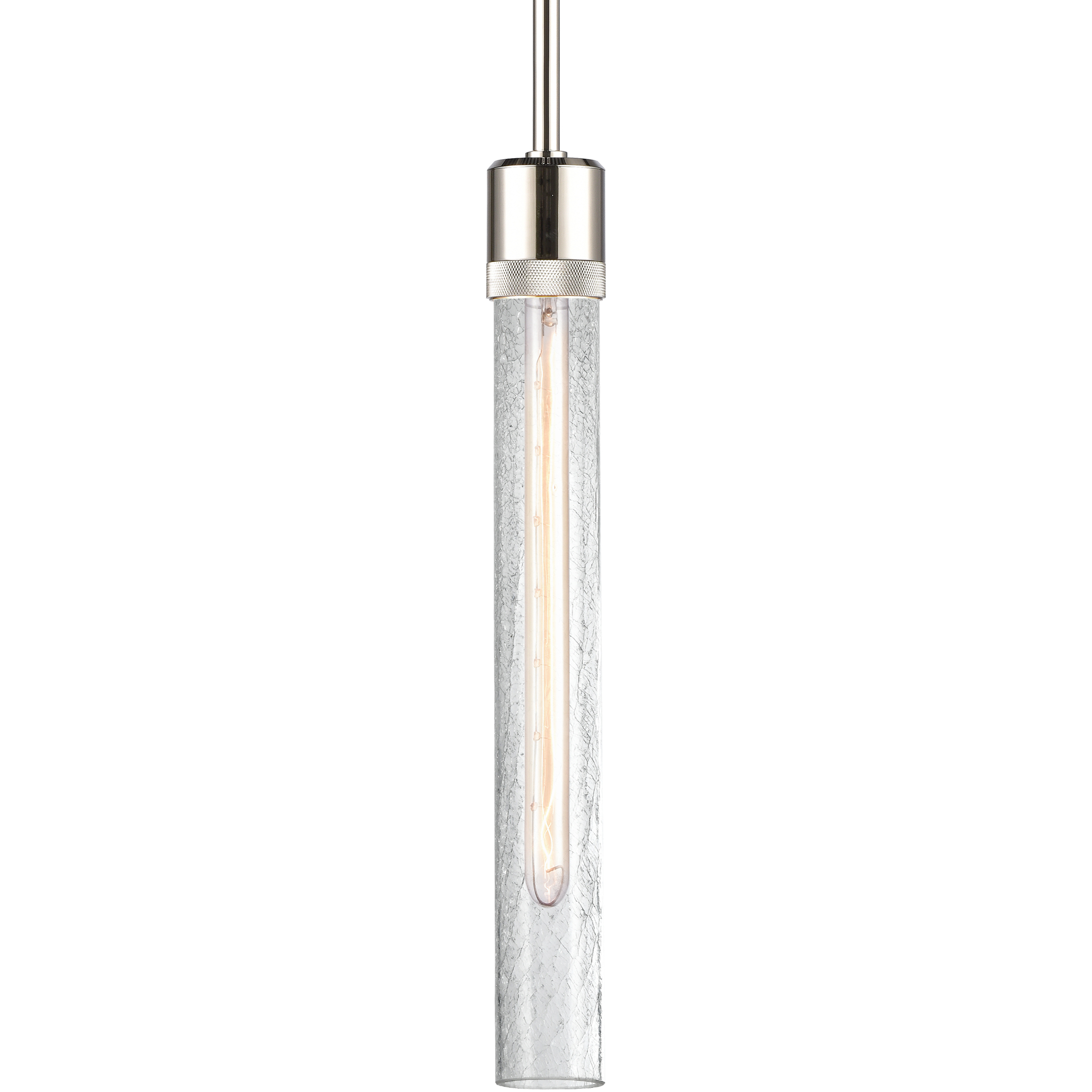 Zigrina 1 Light 5.13 inch Polished Nickel Pendant Ceiling Light