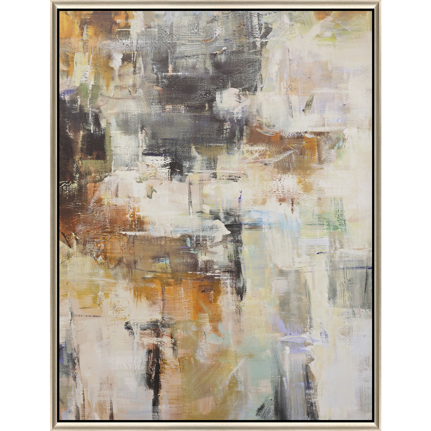 Sedona Multi and Black and Brown and Orange Canvas