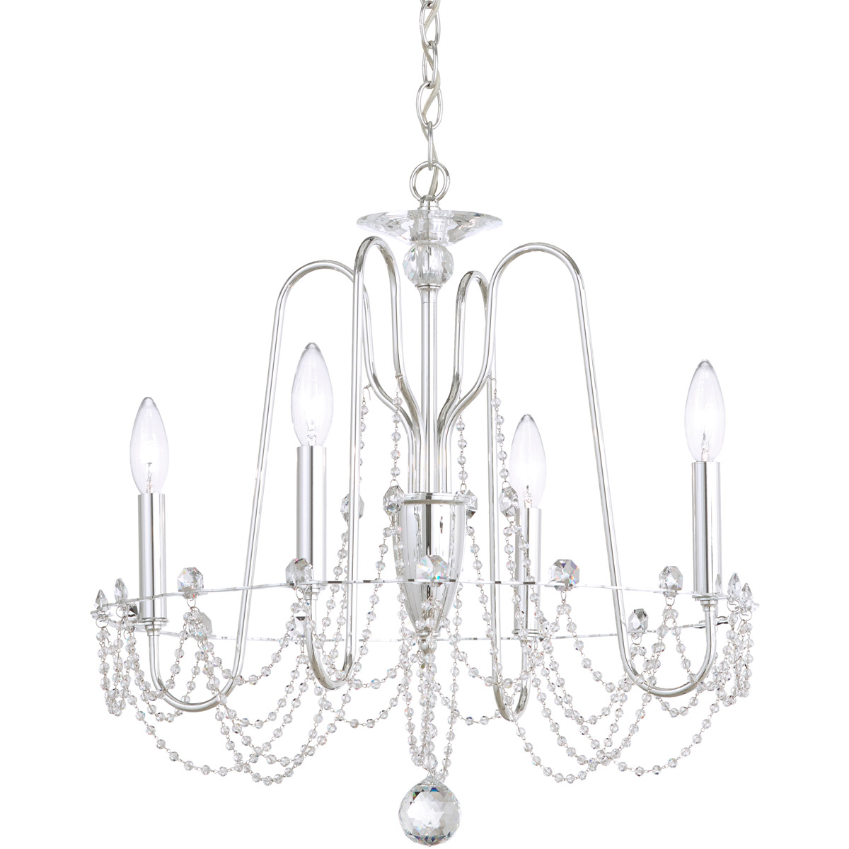 Esmery 4 Light Heirloom Bronze Chandelier Ceiling Light