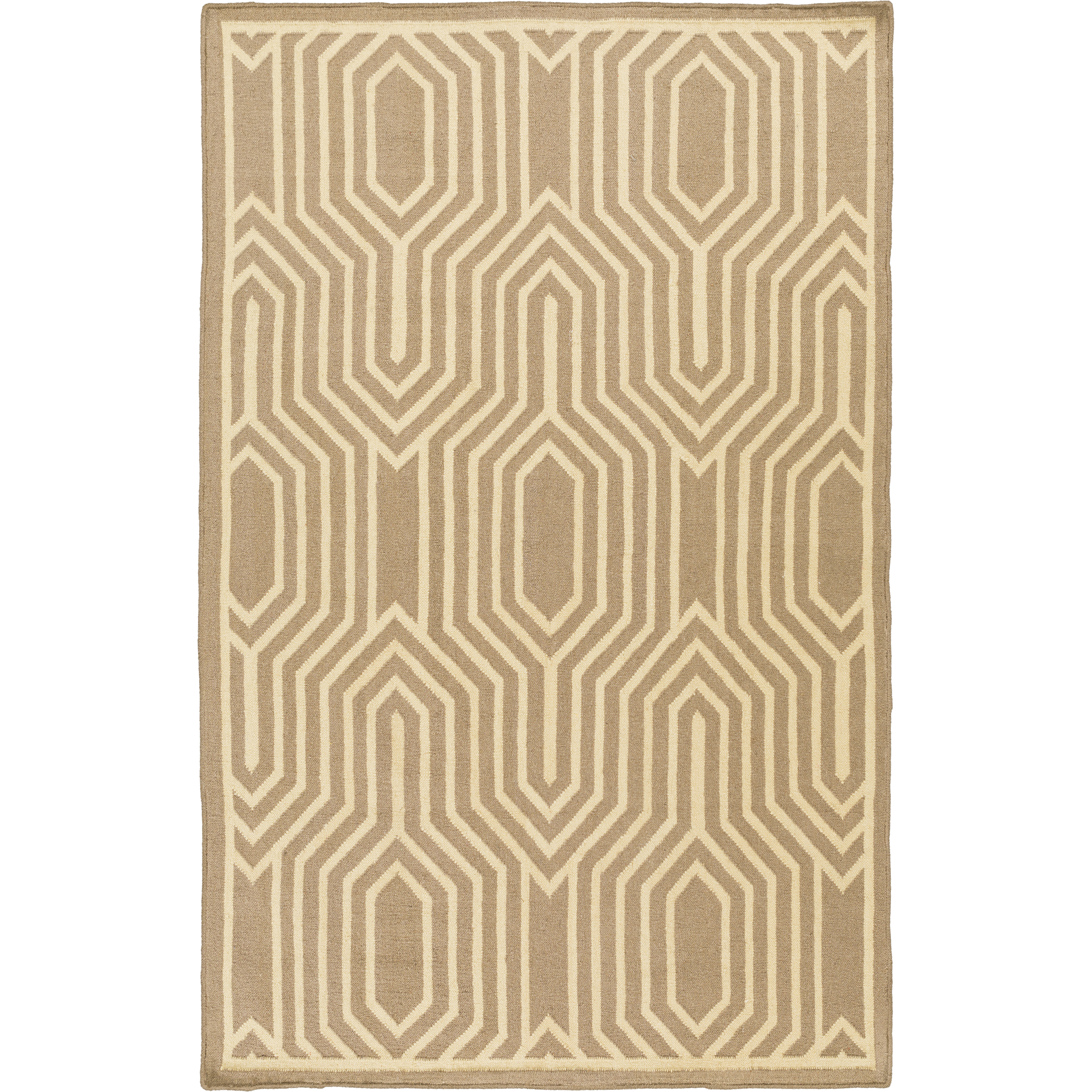 Frontier 96 X 60 inch Camel, Butter Rug